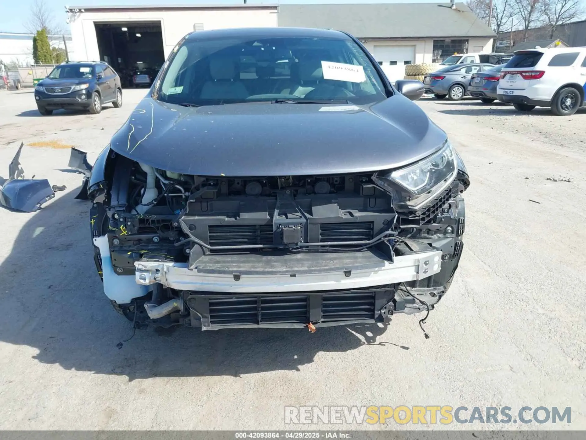 6 Photograph of a damaged car JHLRW2H81KX013073 HONDA CR-V 2019