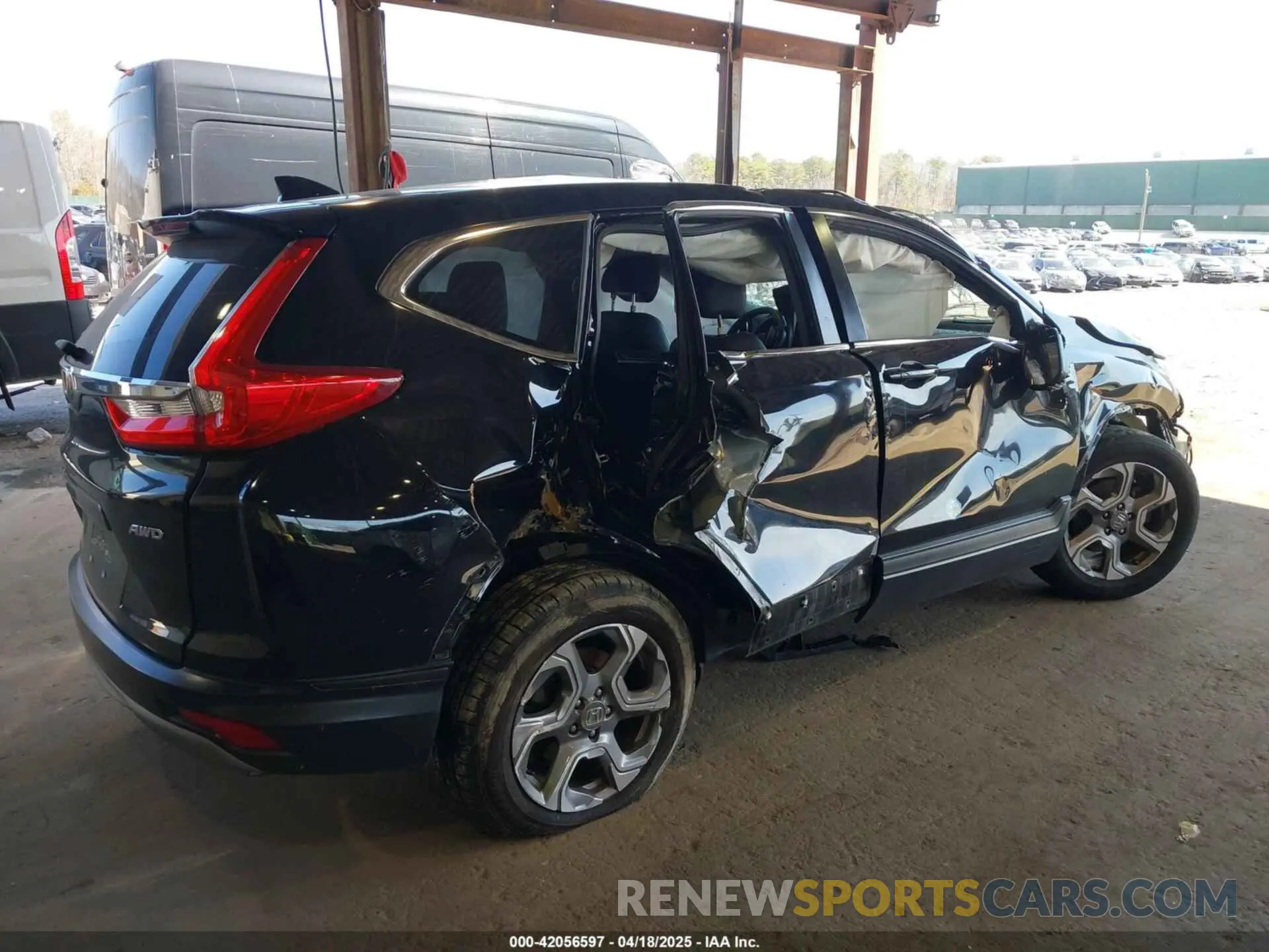 6 Photograph of a damaged car JHLRW2H88KX008386 HONDA CR-V 2019