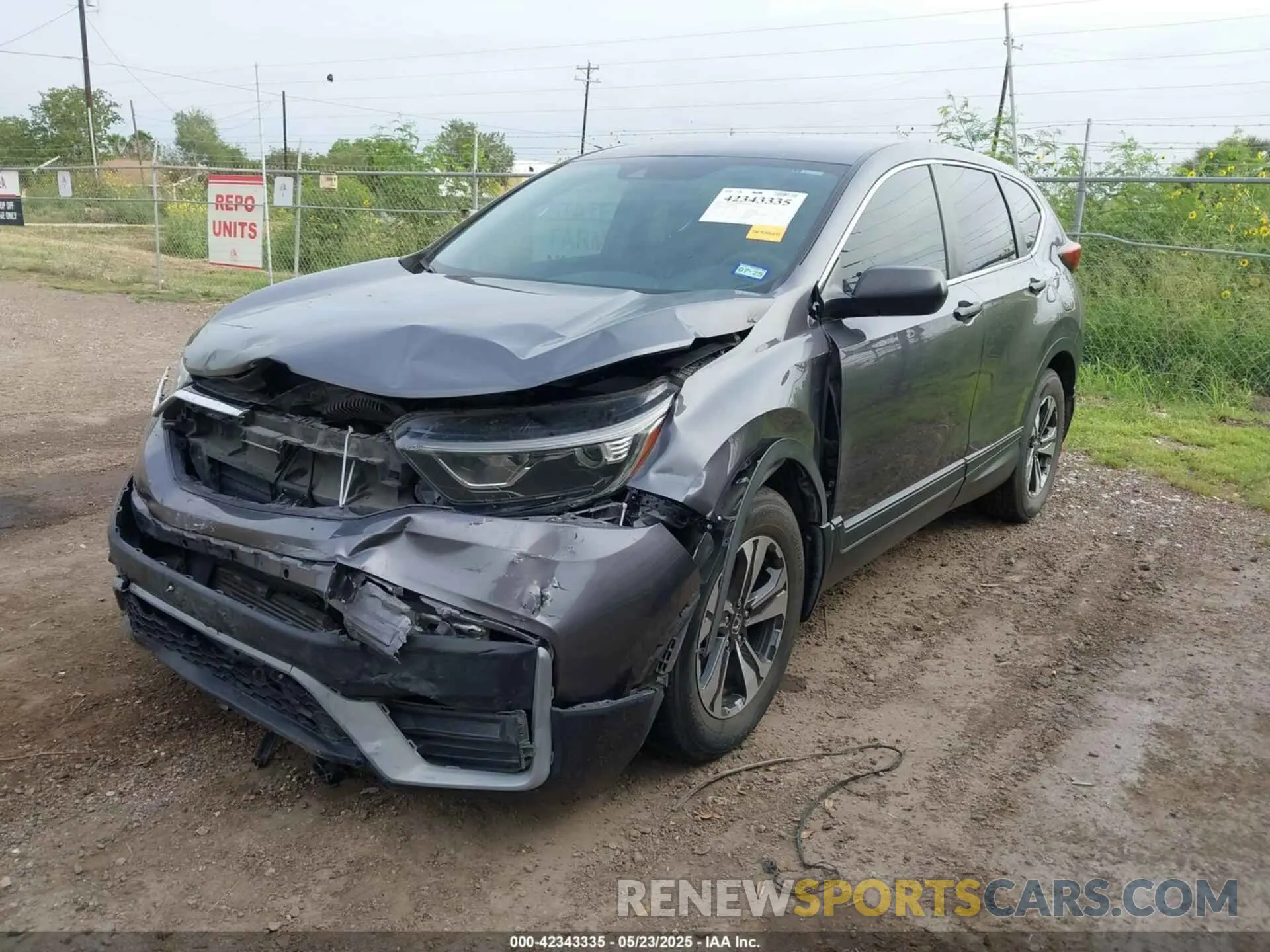 2 Фотография поврежденного автомобиля 2HKRW1H20LH410080 HONDA CR-V 2020