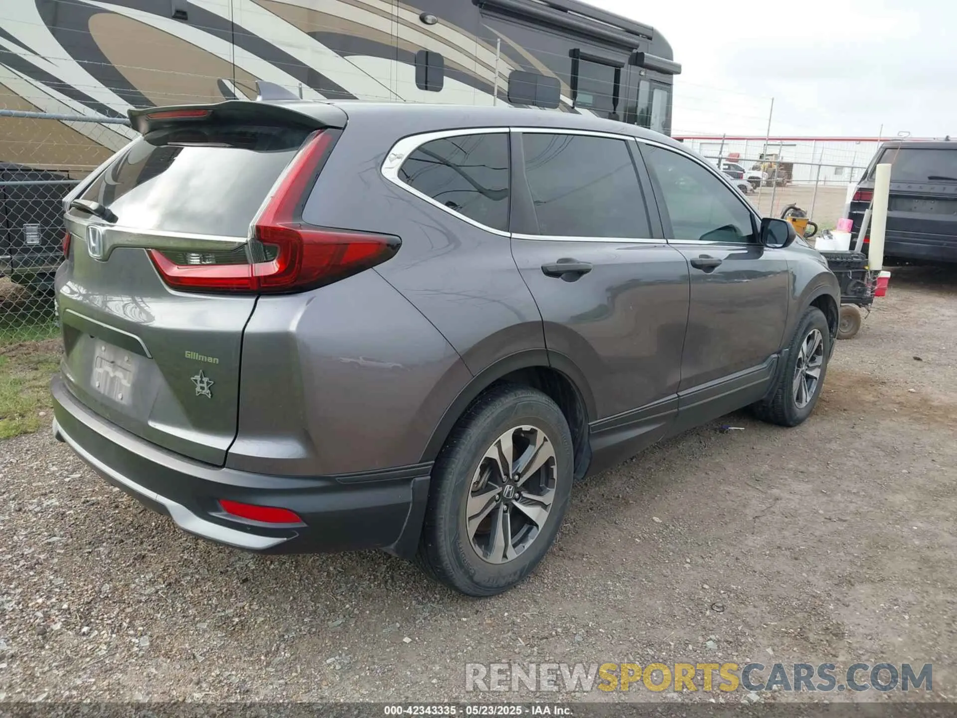 4 Фотография поврежденного автомобиля 2HKRW1H20LH410080 HONDA CR-V 2020