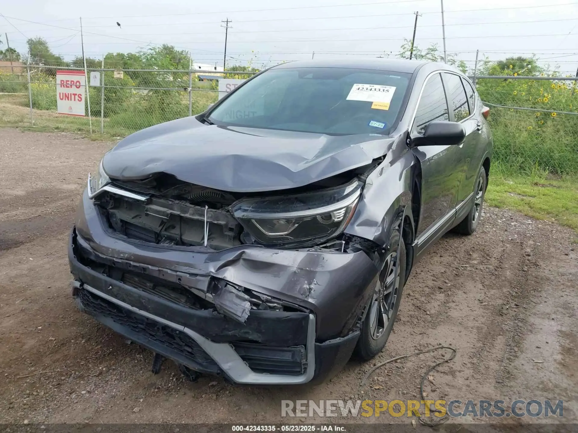 6 Фотография поврежденного автомобиля 2HKRW1H20LH410080 HONDA CR-V 2020