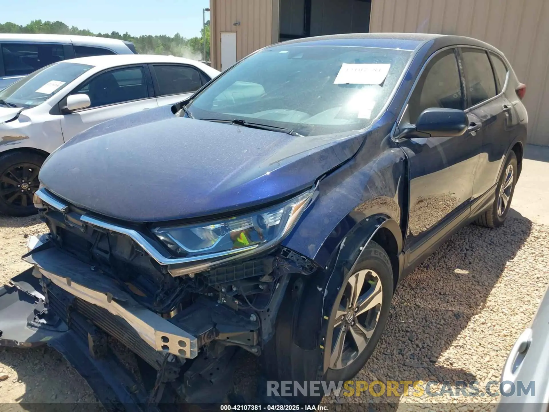 2 Фотография поврежденного автомобиля 2HKRW1H22LH412512 HONDA CR-V 2020