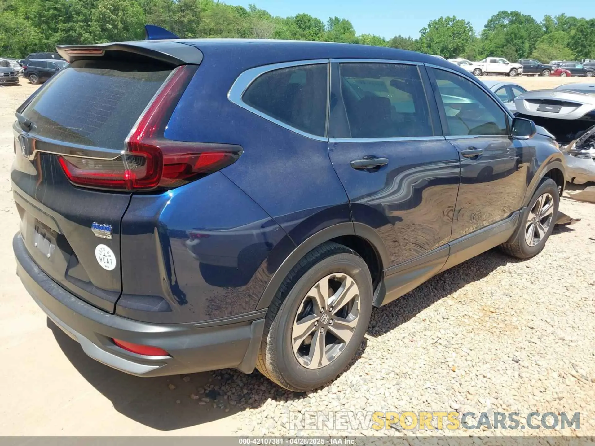 4 Фотография поврежденного автомобиля 2HKRW1H22LH412512 HONDA CR-V 2020