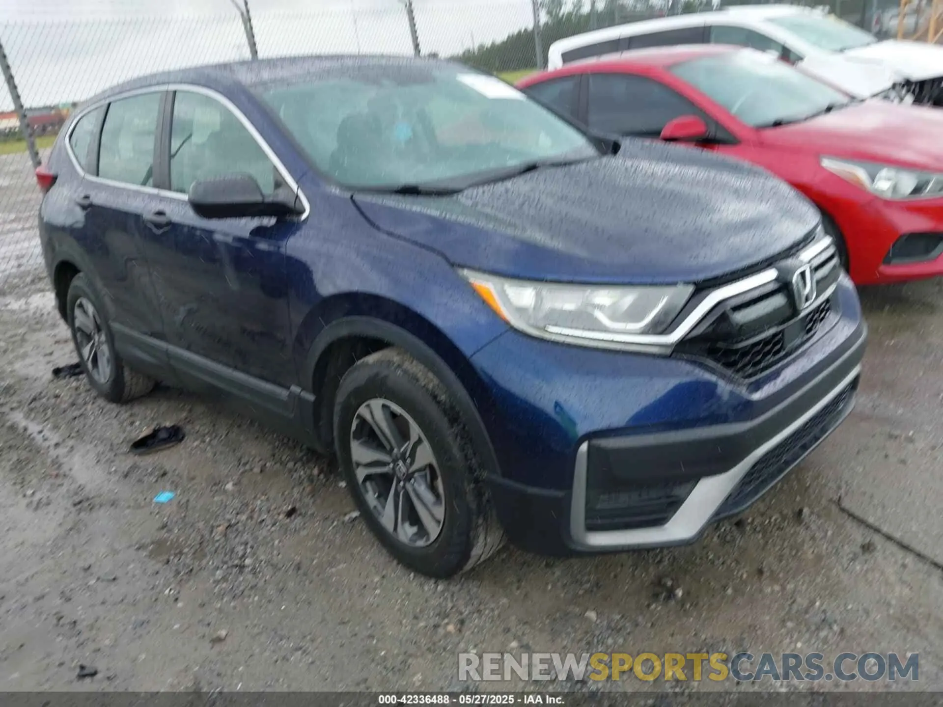 1 Photograph of a damaged car 2HKRW1H26LH413081 HONDA CR-V 2020