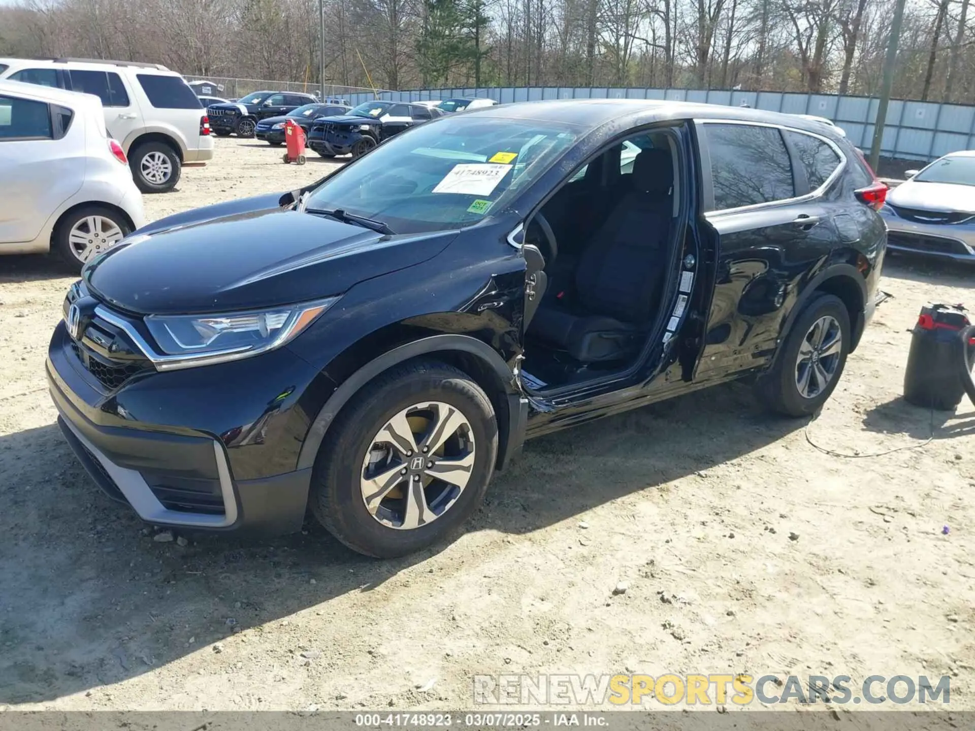 2 Фотография поврежденного автомобиля 2HKRW1H29LH414838 HONDA CR-V 2020