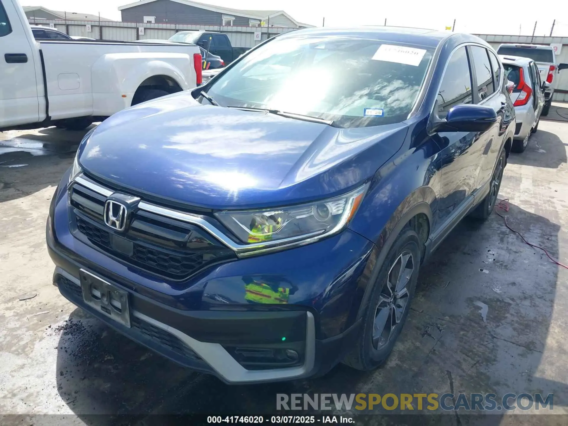 2 Photograph of a damaged car 2HKRW1H54LH418645 HONDA CR-V 2020