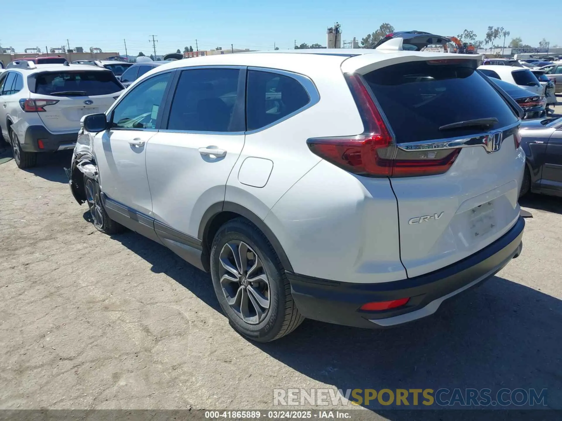 3 Photograph of a damaged car 2HKRW1H54LH422078 HONDA CR-V 2020