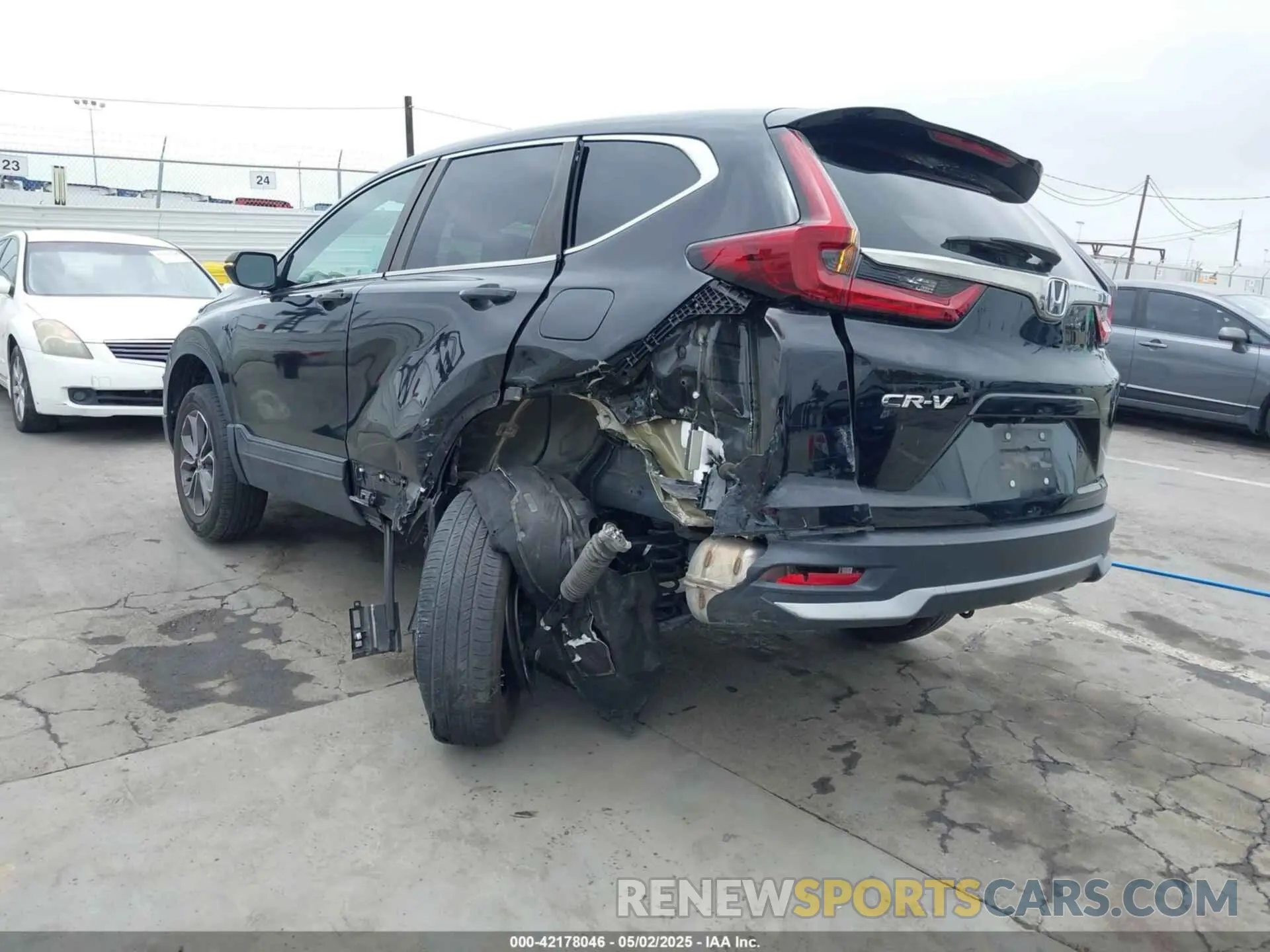 3 Photograph of a damaged car 2HKRW1H58LH421256 HONDA CR-V 2020