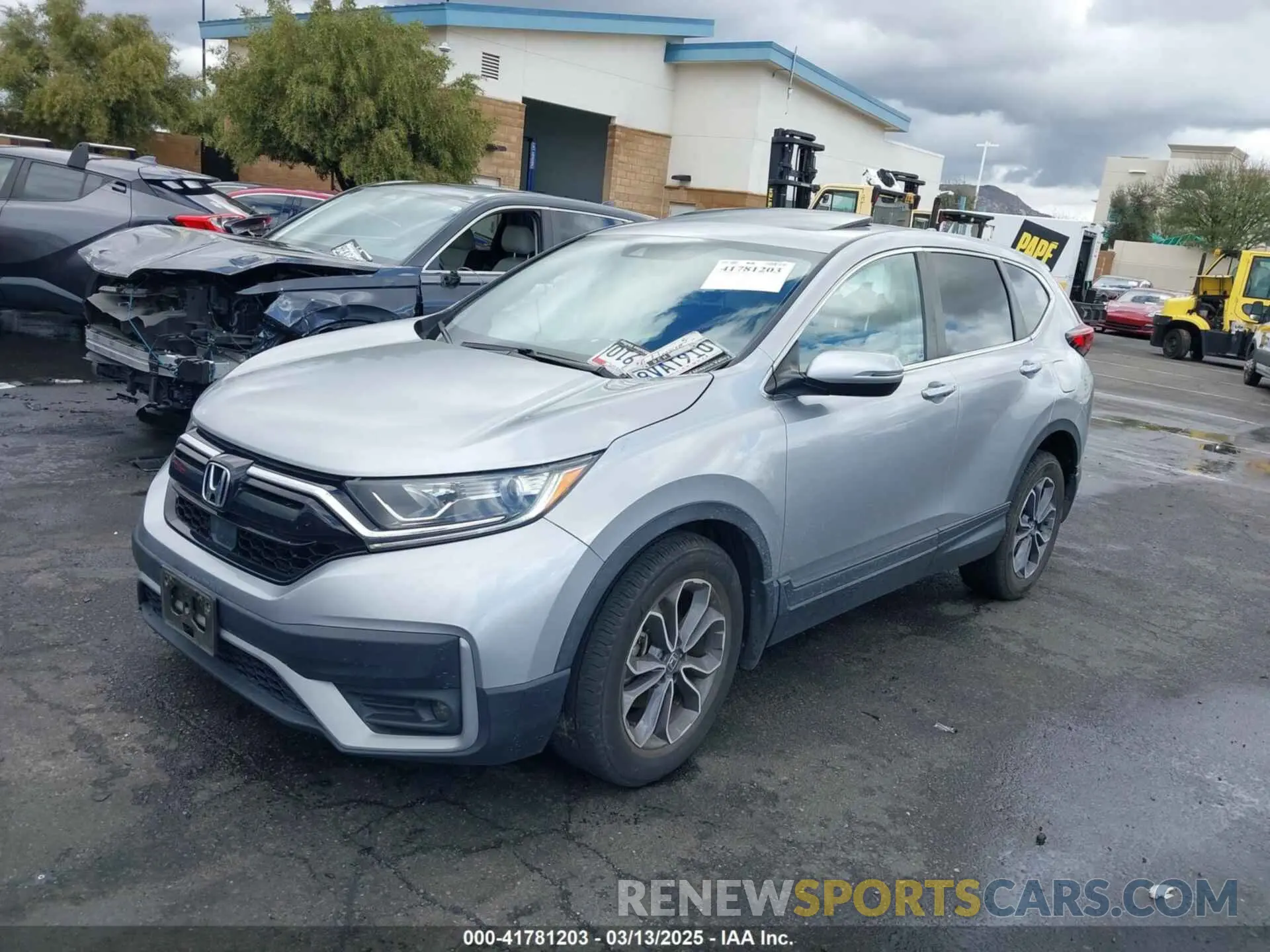 2 Photograph of a damaged car 2HKRW1H58LH423721 HONDA CR-V 2020