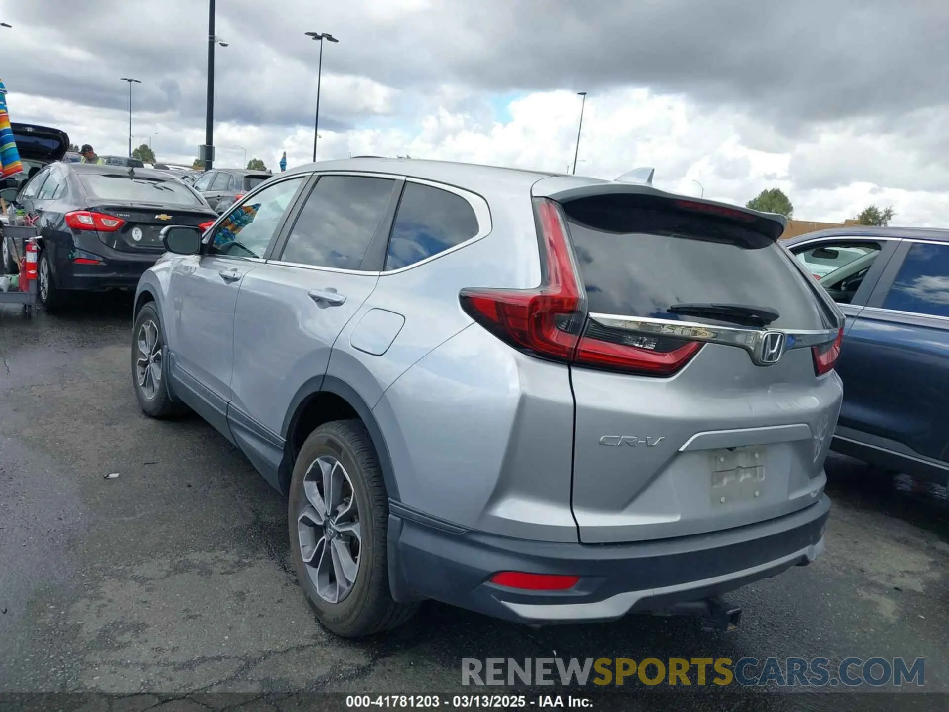 3 Photograph of a damaged car 2HKRW1H58LH423721 HONDA CR-V 2020