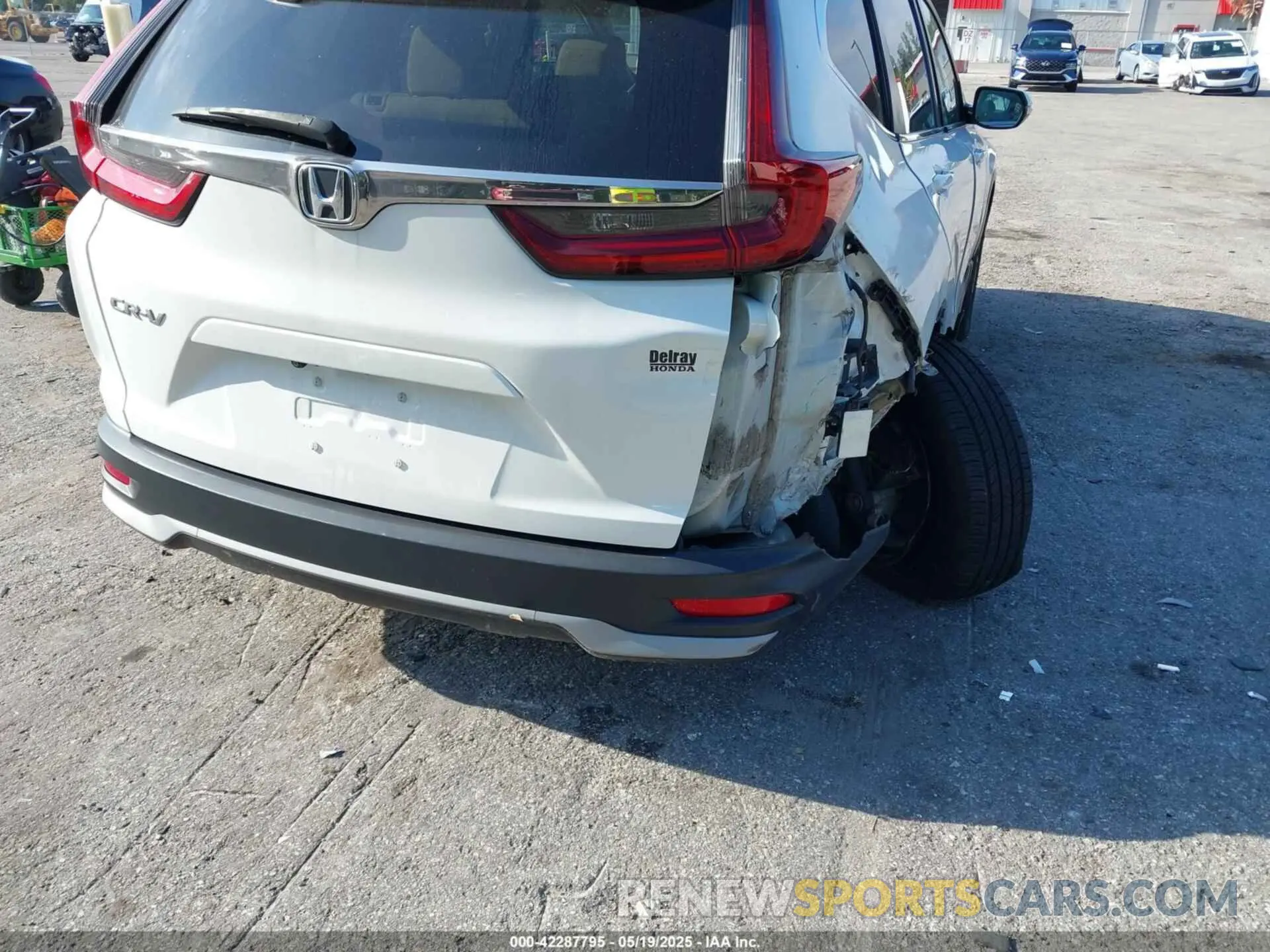 6 Photograph of a damaged car 2HKRW1H5XLH419606 HONDA CR-V 2020