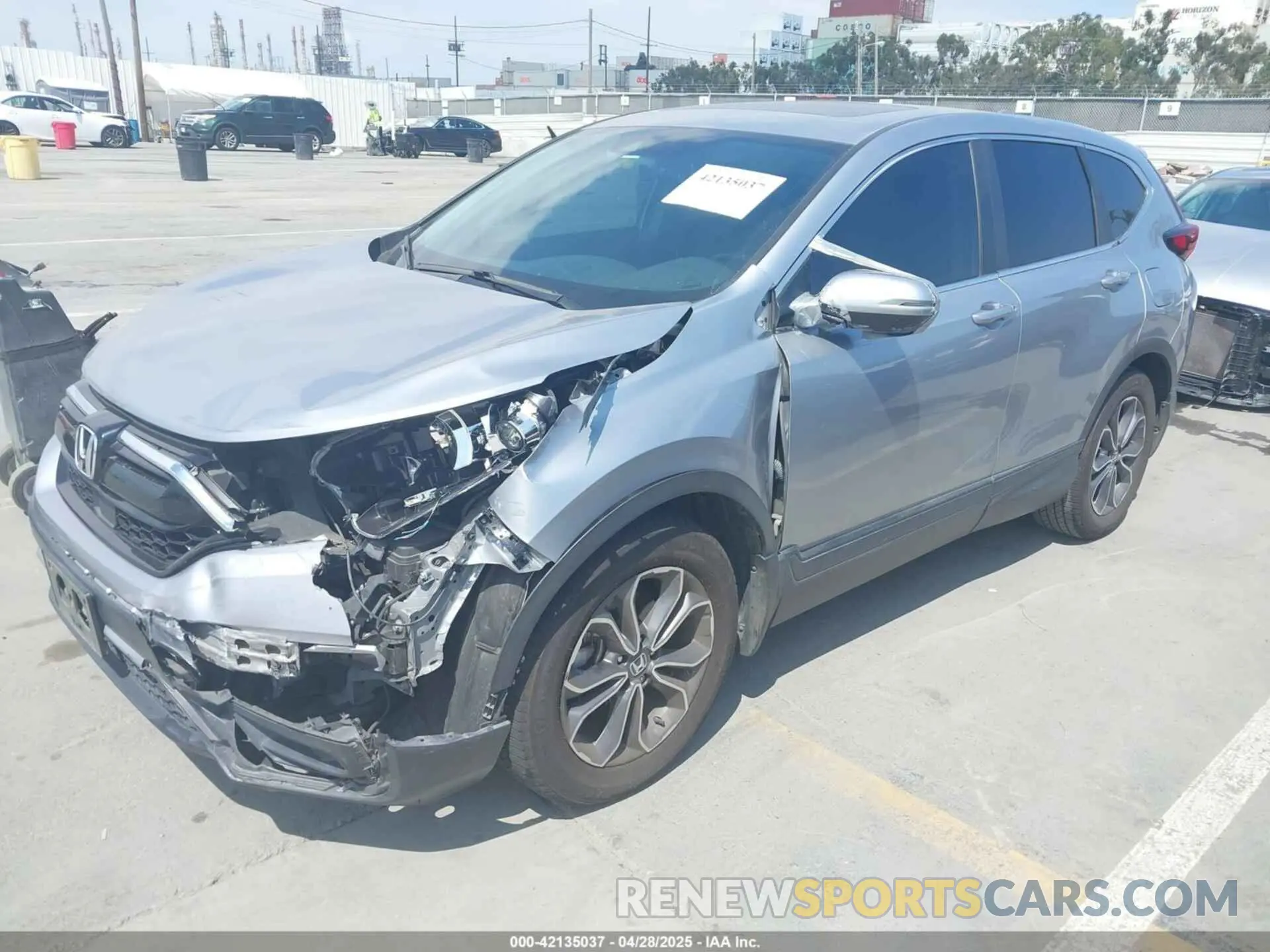 2 Photograph of a damaged car 2HKRW1H80LH423156 HONDA CR-V 2020
