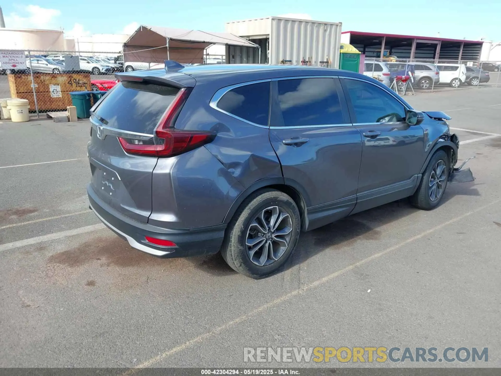 4 Photograph of a damaged car 2HKRW1H82LH418332 HONDA CR-V 2020