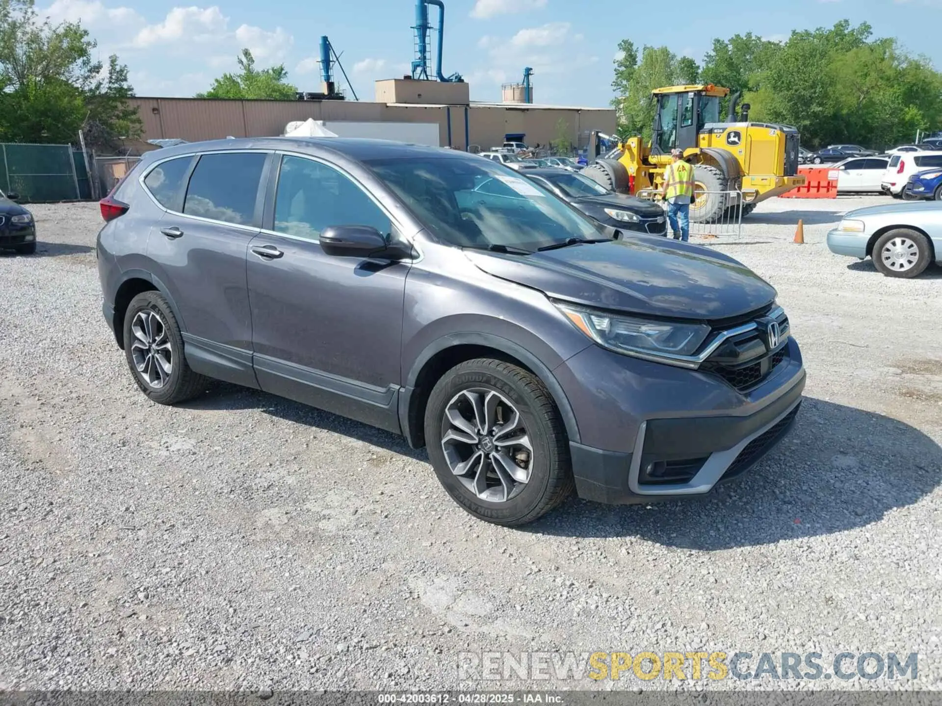 1 Photograph of a damaged car 2HKRW1H84LH400639 HONDA CR-V 2020