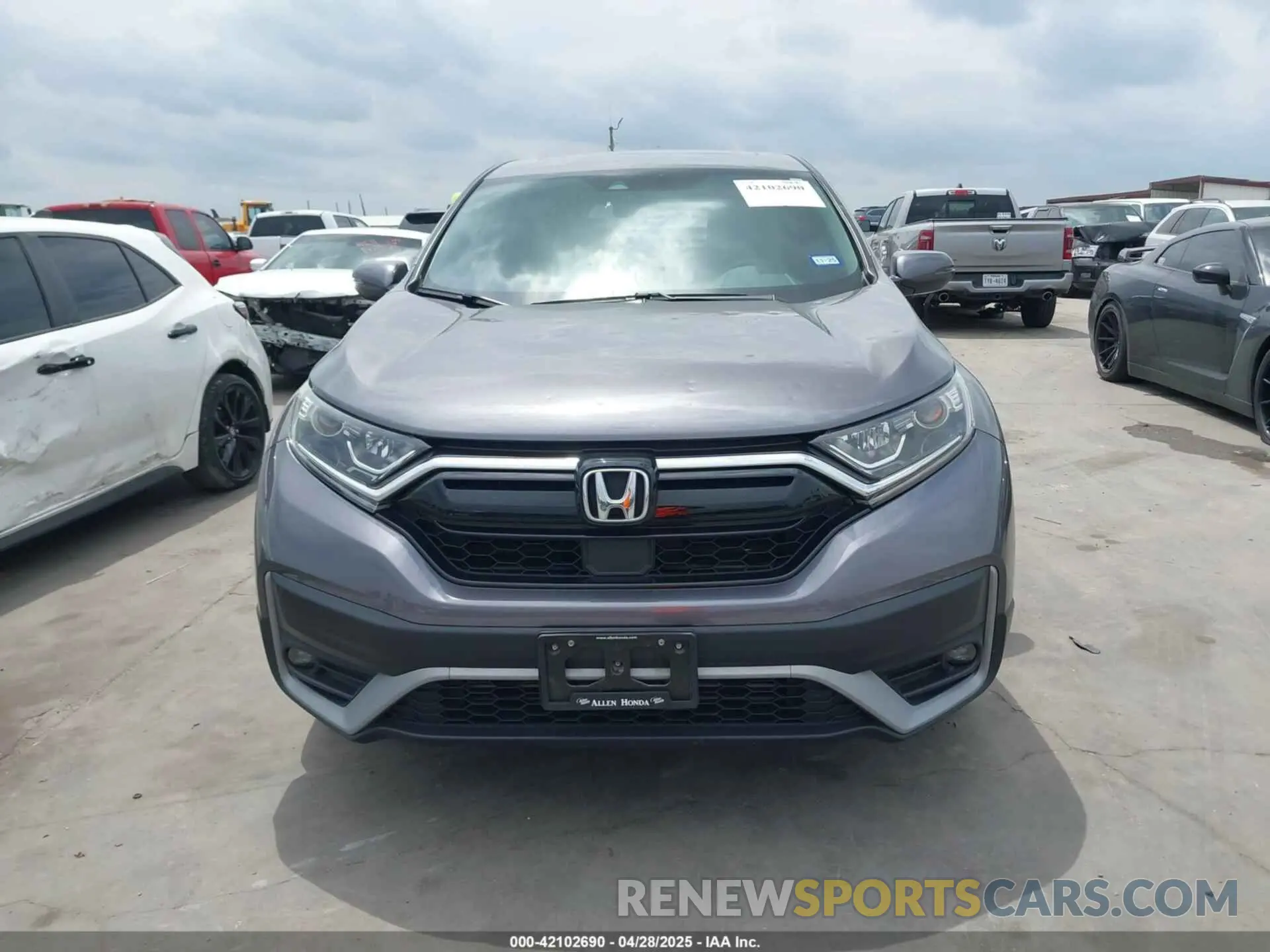 12 Photograph of a damaged car 2HKRW1H87LH423641 HONDA CR-V 2020