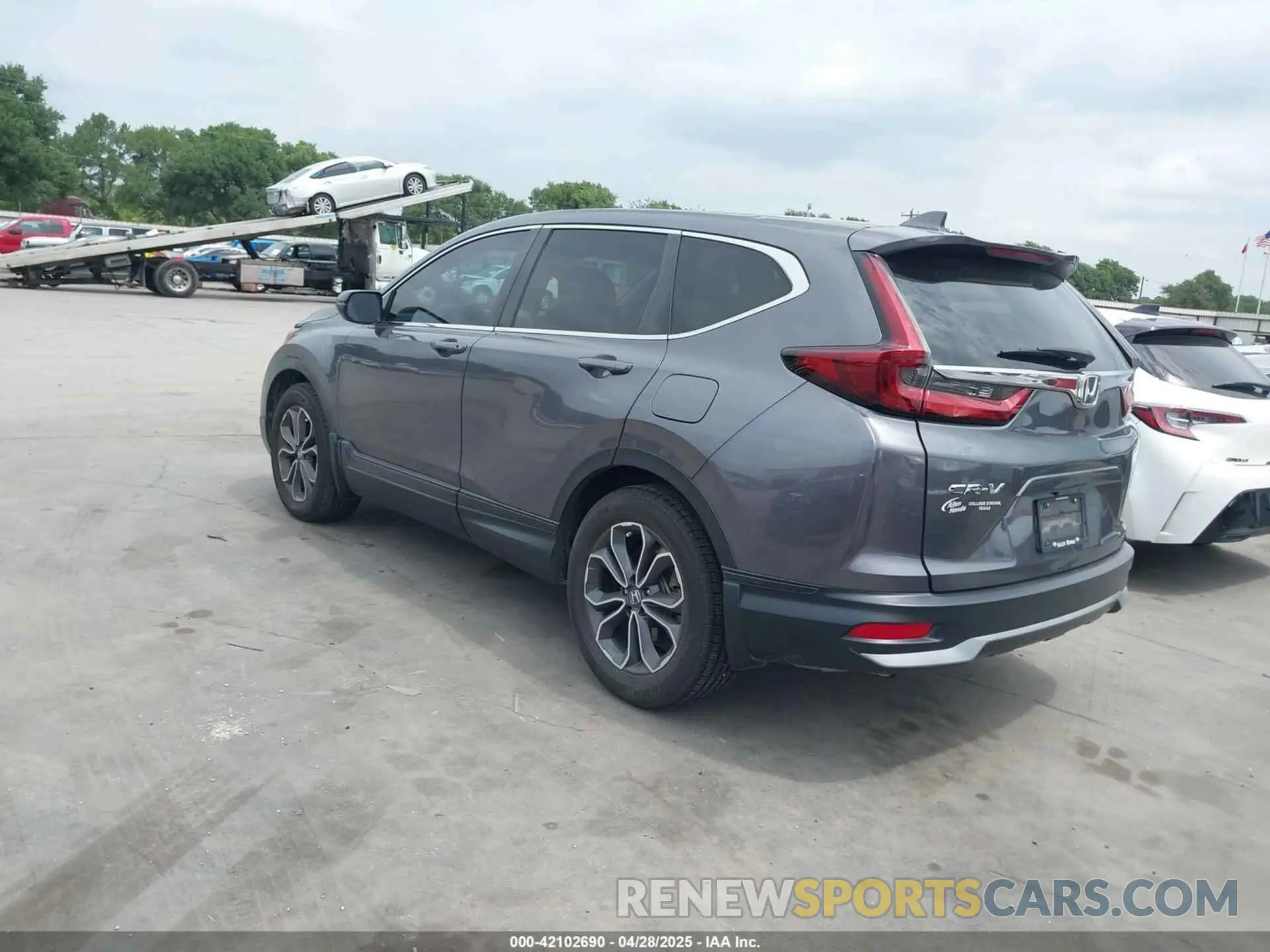3 Photograph of a damaged car 2HKRW1H87LH423641 HONDA CR-V 2020