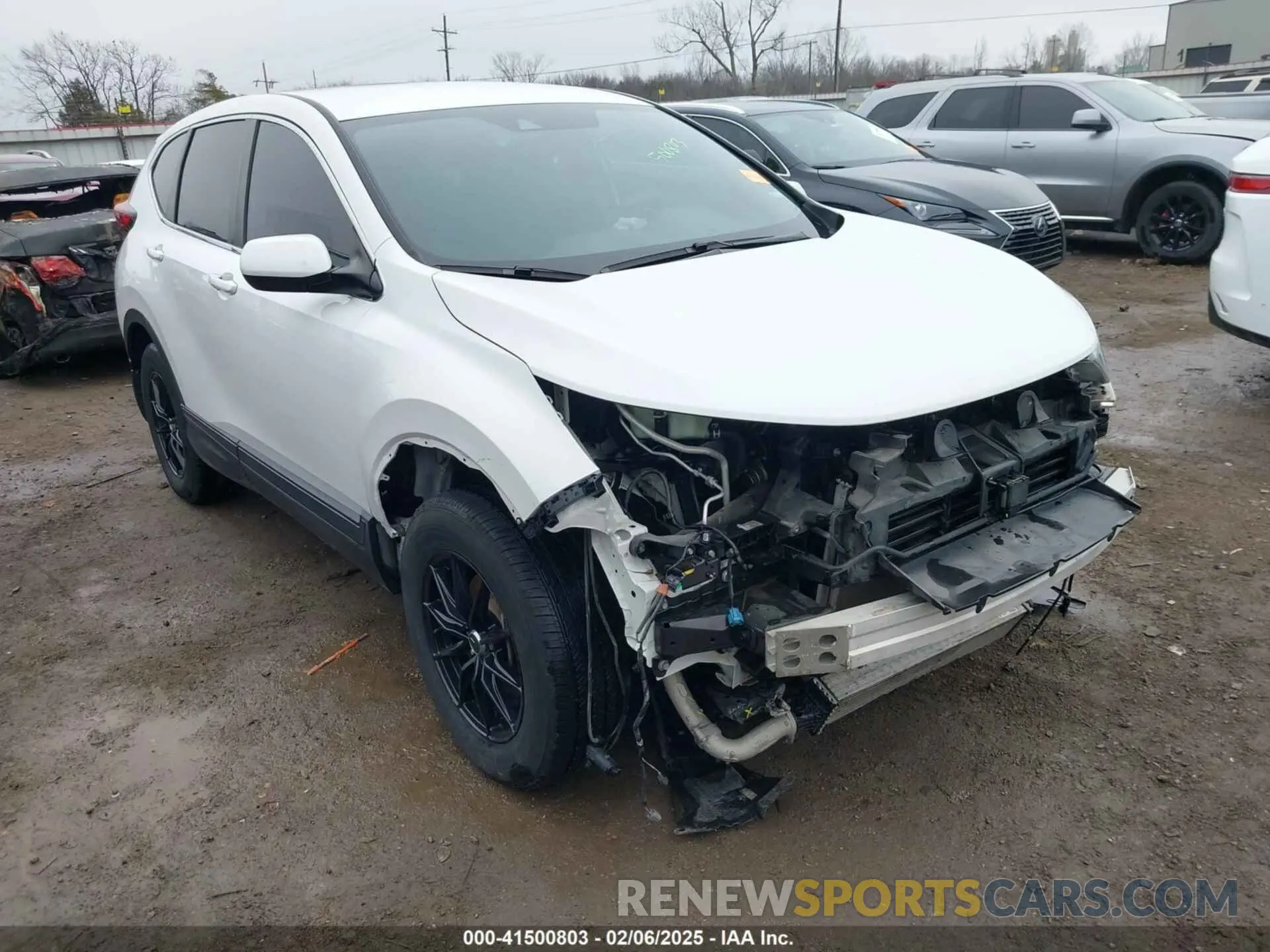 6 Фотография поврежденного автомобиля 2HKRW2H20LH211066 HONDA CR-V 2020