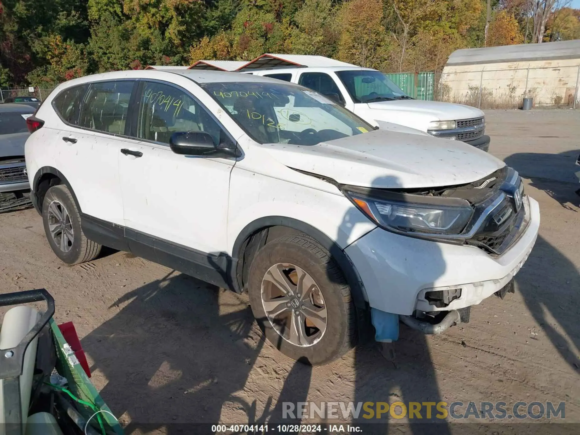1 Photograph of a damaged car 2HKRW2H22LH602316 HONDA CR-V 2020