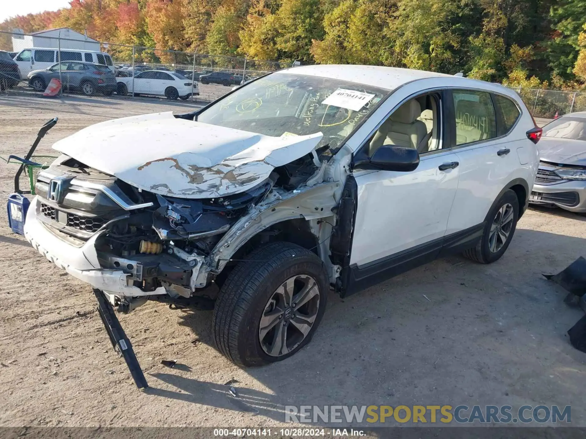 2 Photograph of a damaged car 2HKRW2H22LH602316 HONDA CR-V 2020