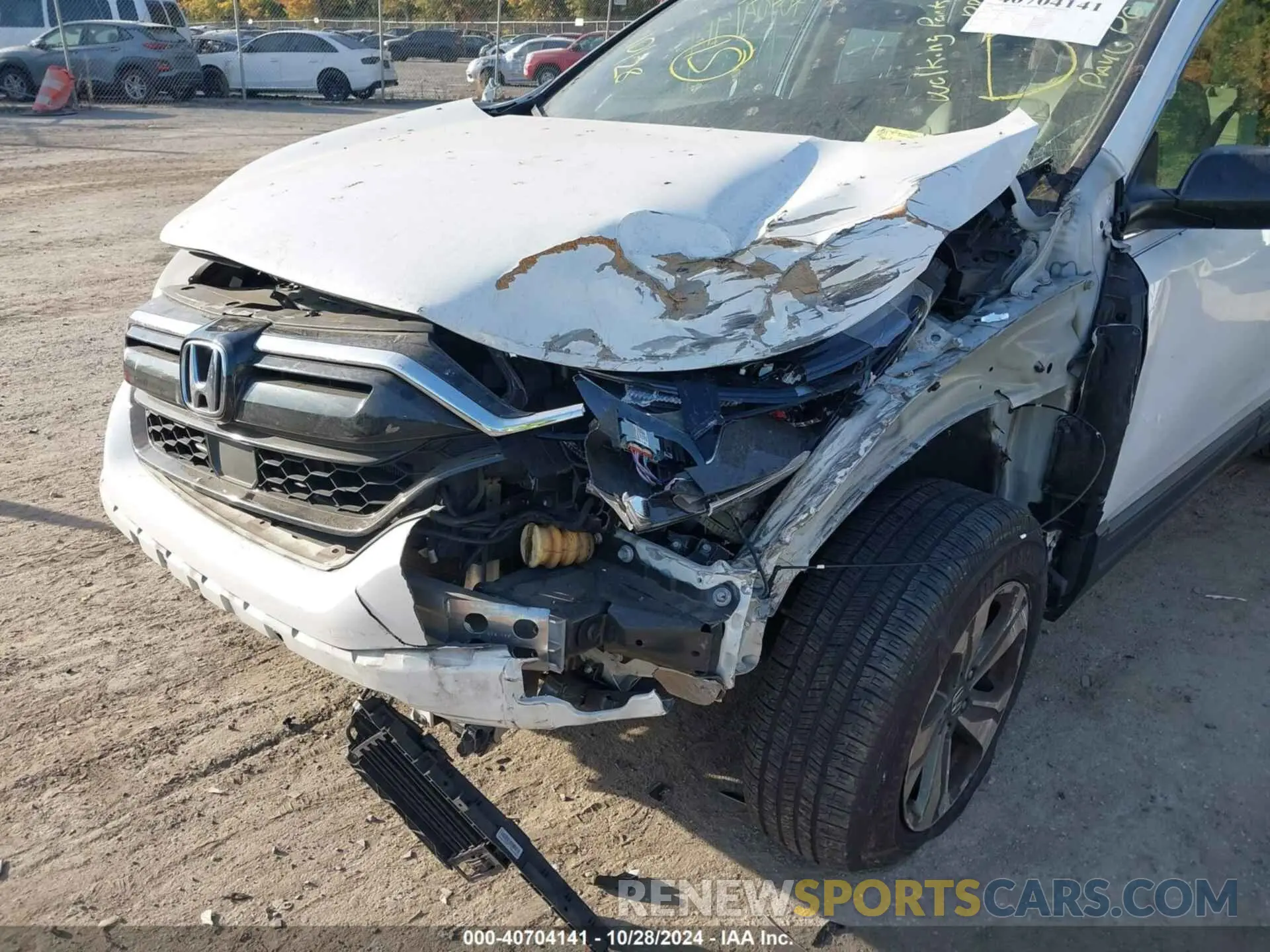 6 Photograph of a damaged car 2HKRW2H22LH602316 HONDA CR-V 2020
