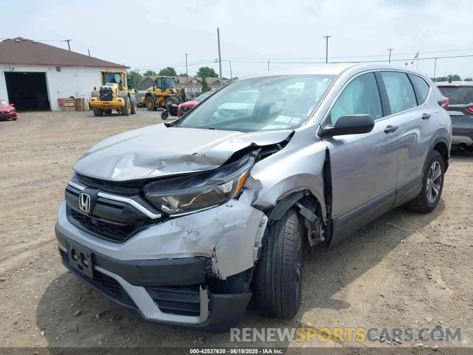 2 Photograph of a damaged car 2HKRW2H29LH636107 HONDA CR-V 2020