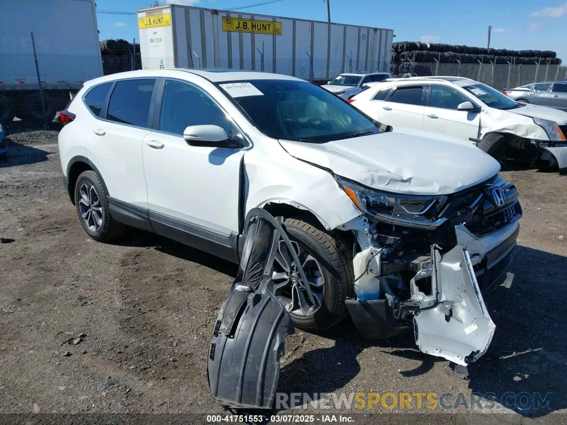 1 Photograph of a damaged car 2HKRW2H50LH656479 HONDA CR-V 2020