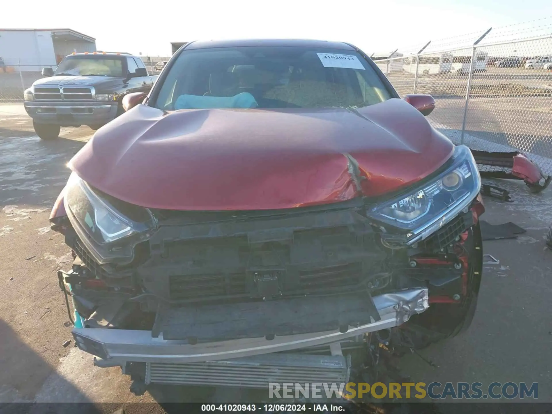 12 Photograph of a damaged car 2HKRW2H52LH603895 HONDA CR-V 2020