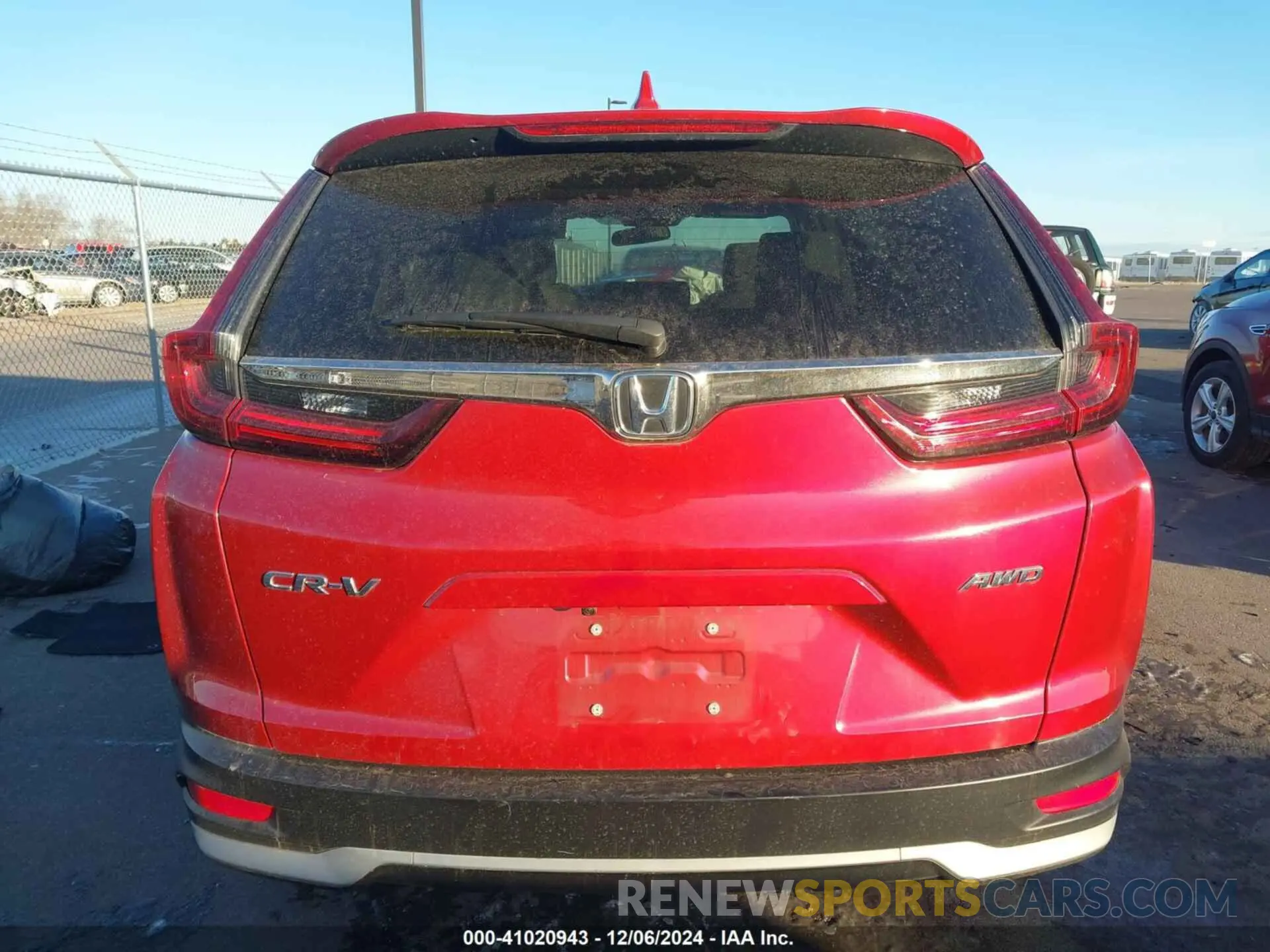 16 Photograph of a damaged car 2HKRW2H52LH603895 HONDA CR-V 2020