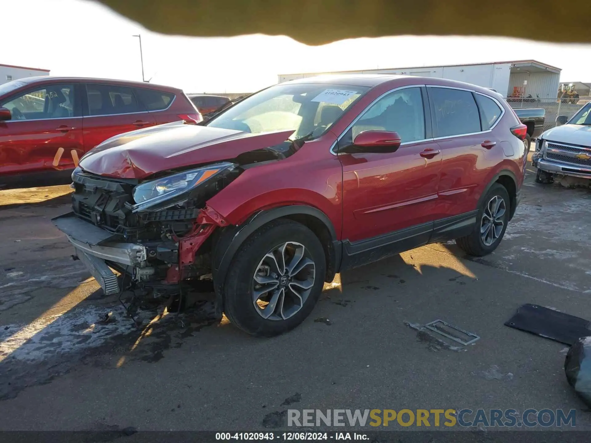 2 Photograph of a damaged car 2HKRW2H52LH603895 HONDA CR-V 2020