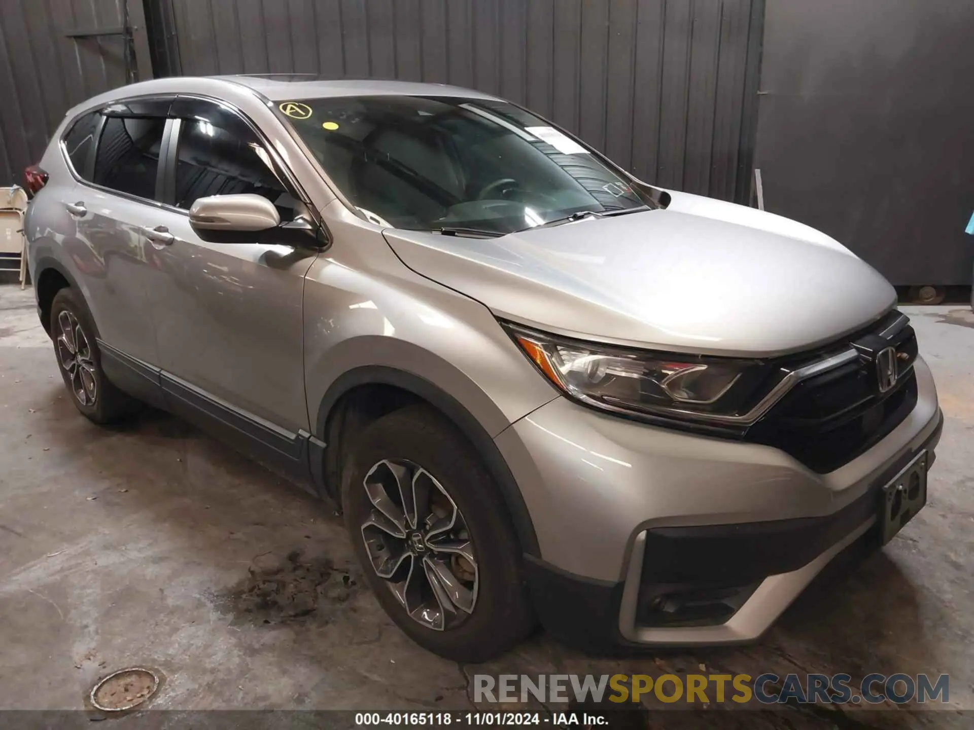1 Photograph of a damaged car 2HKRW2H52LH695512 HONDA CR-V 2020