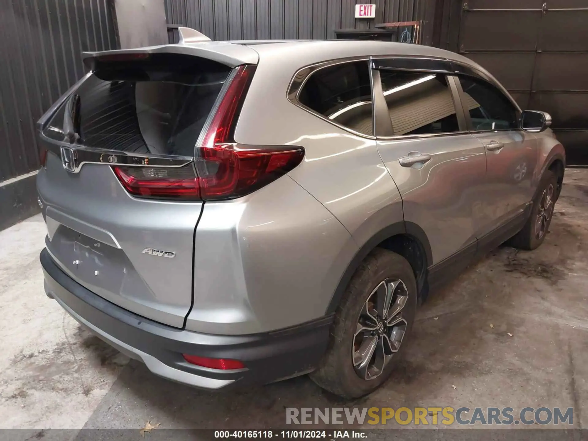 4 Photograph of a damaged car 2HKRW2H52LH695512 HONDA CR-V 2020