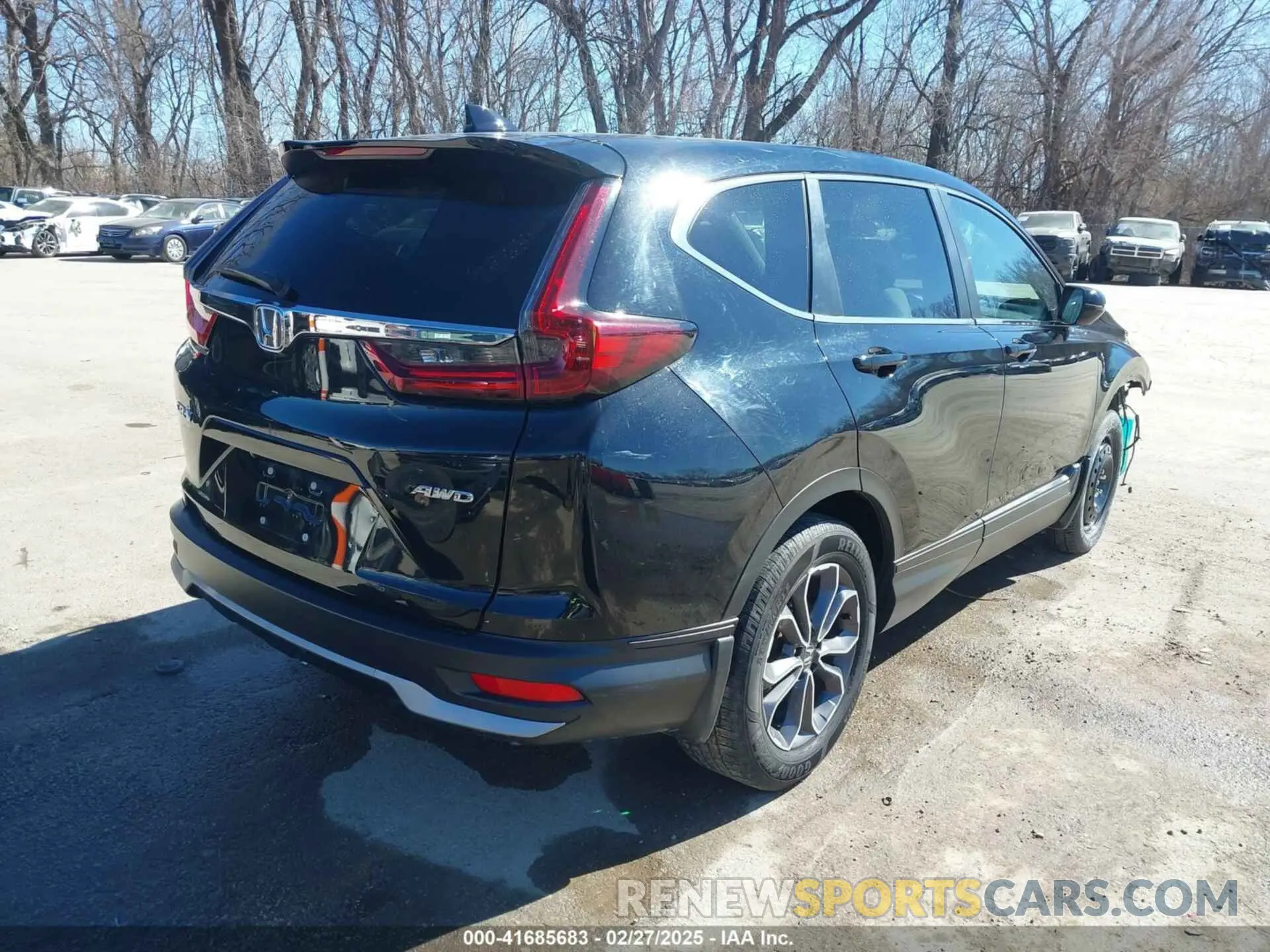 4 Фотография поврежденного автомобиля 2HKRW2H53LH651695 HONDA CR-V 2020