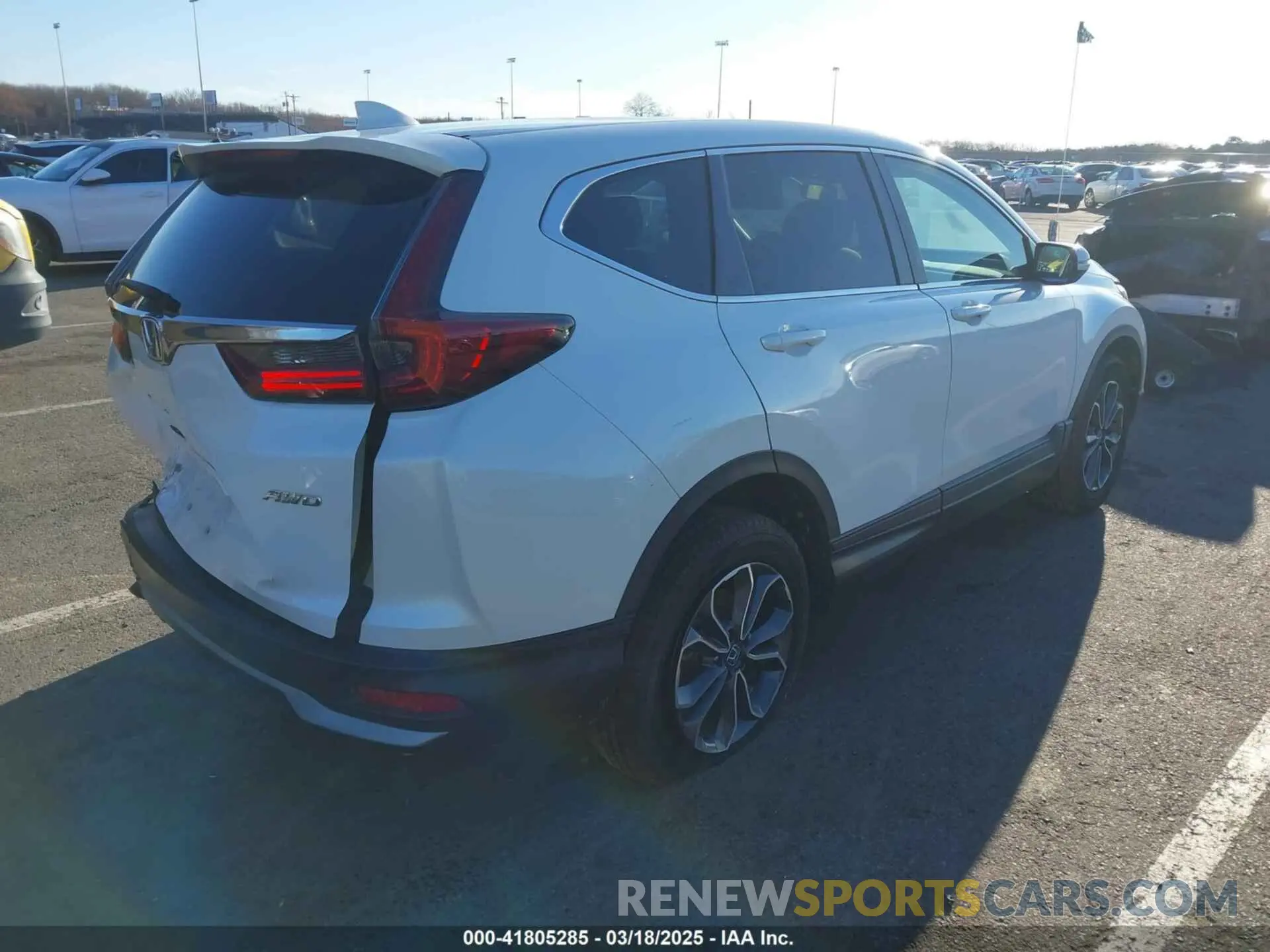 4 Фотография поврежденного автомобиля 2HKRW2H53LH677231 HONDA CR-V 2020