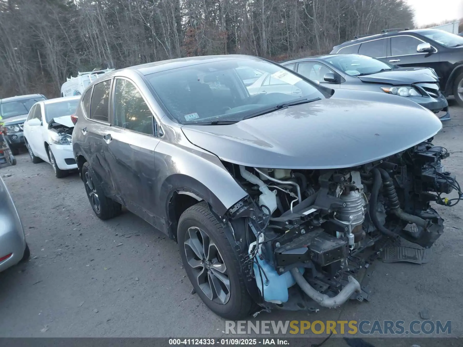 1 Photograph of a damaged car 2HKRW2H56LH696405 HONDA CR-V 2020