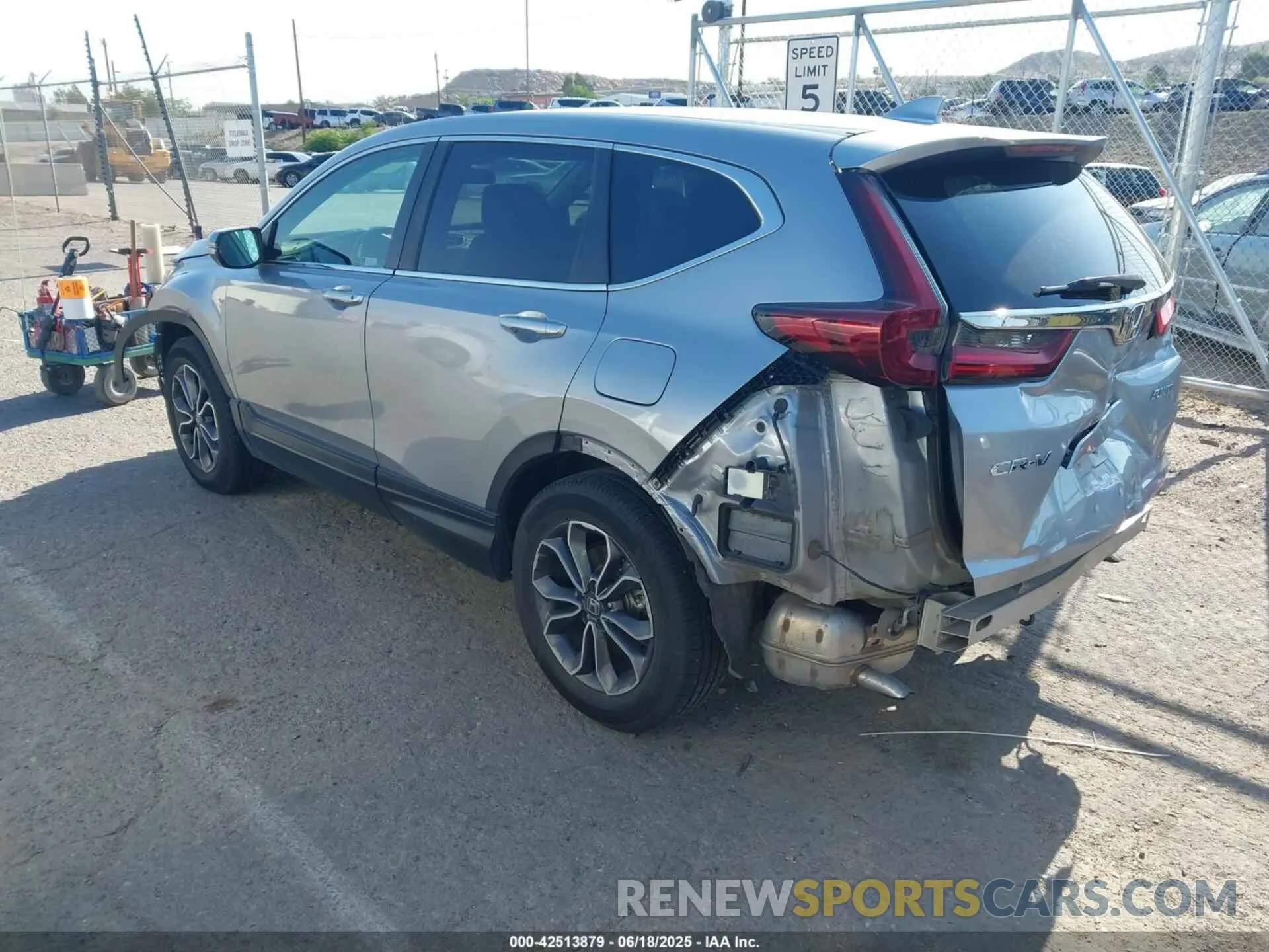 3 Photograph of a damaged car 2HKRW2H58LH664944 HONDA CR-V 2020