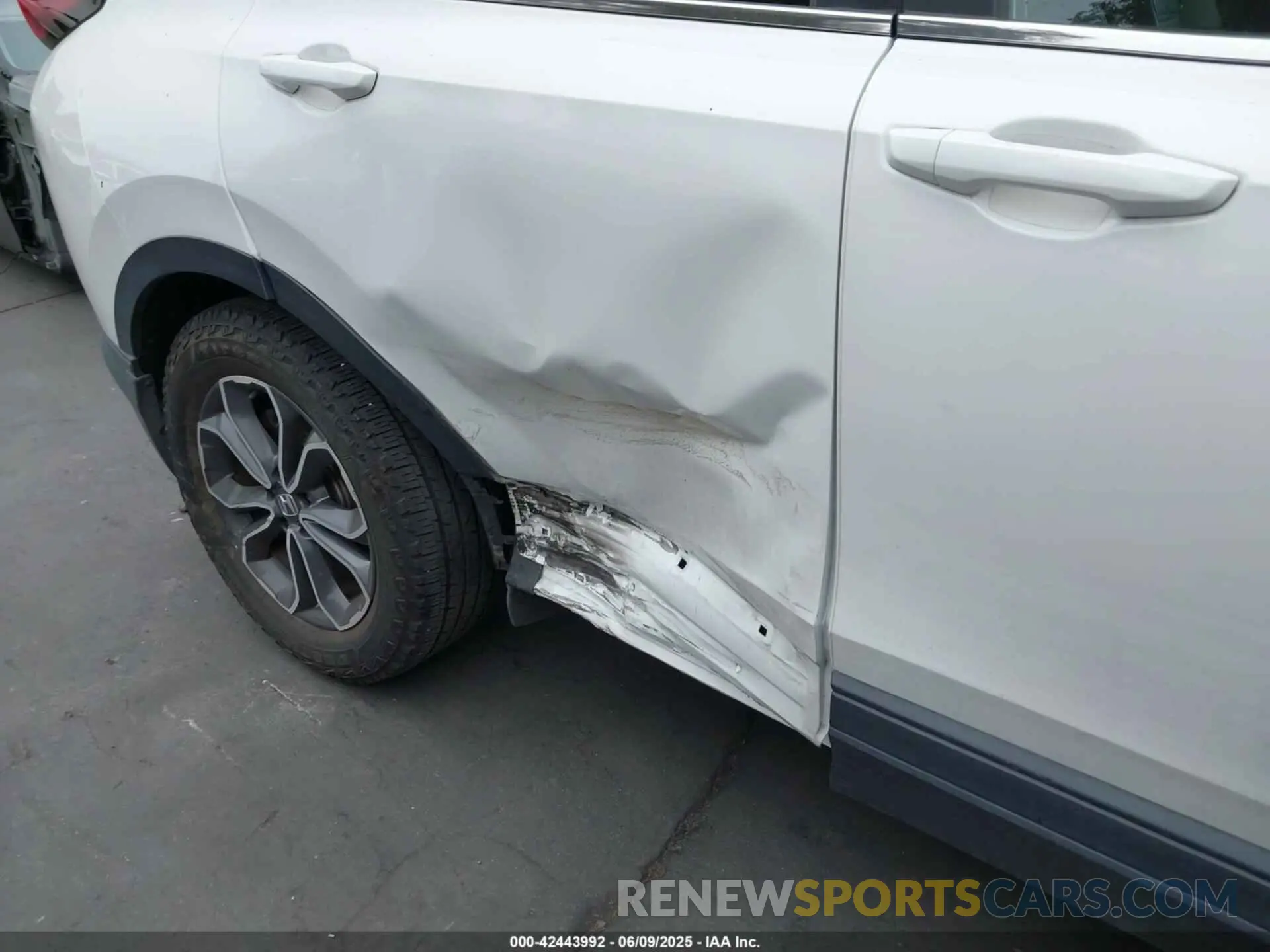 6 Photograph of a damaged car 2HKRW2H80LH692392 HONDA CR-V 2020