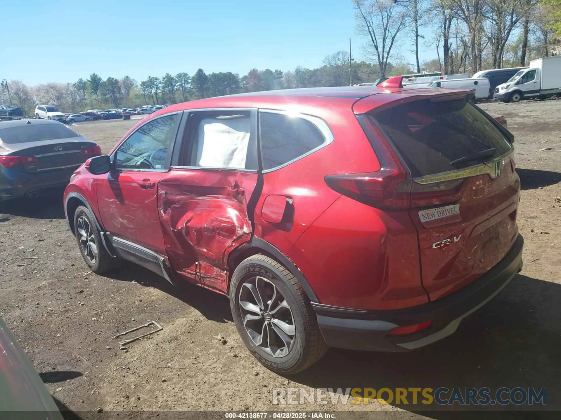 14 Фотография поврежденного автомобиля 2HKRW2H83LH637337 HONDA CR-V 2020