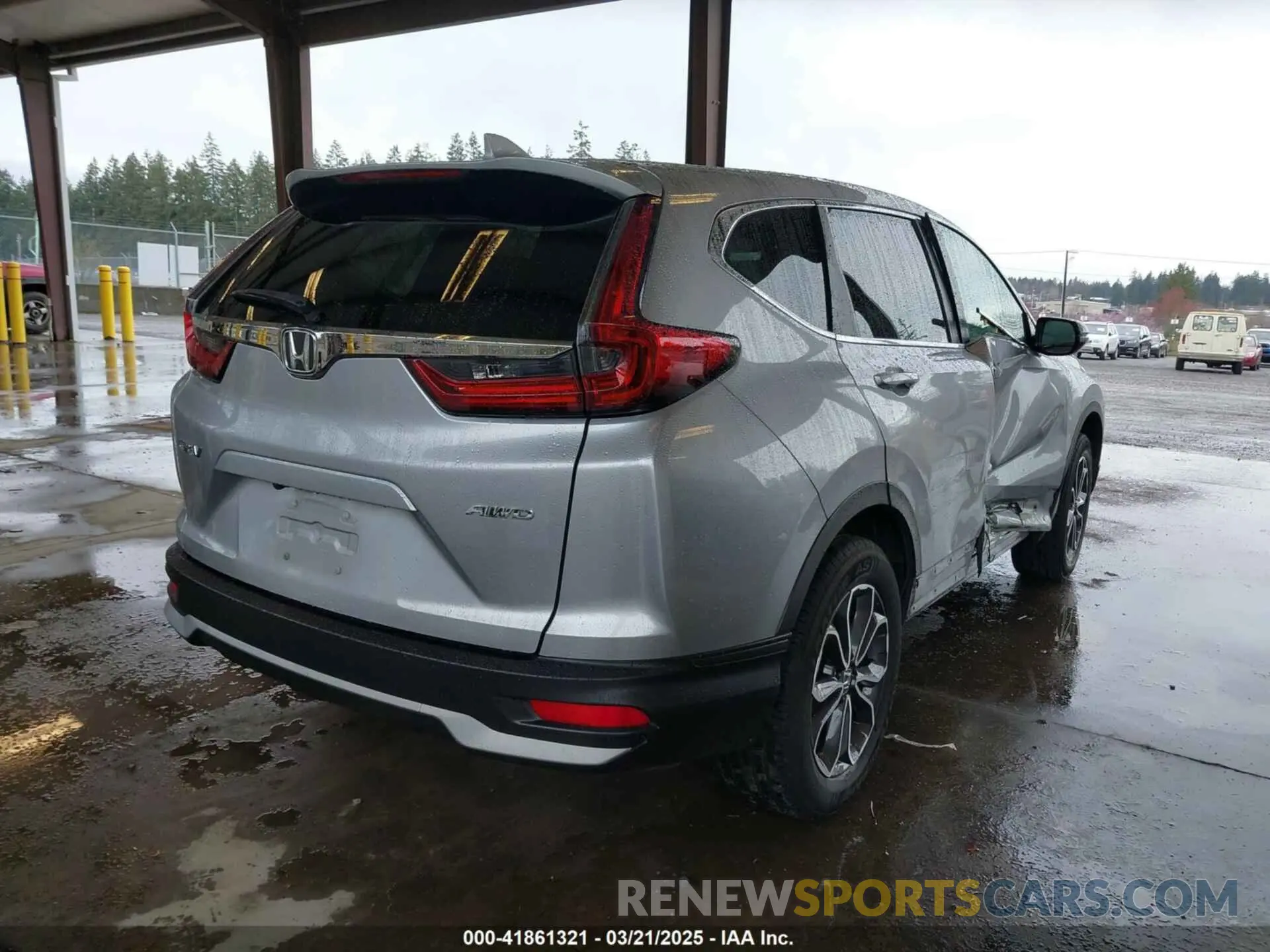 4 Фотография поврежденного автомобиля 2HKRW2H87LH663147 HONDA CR-V 2020