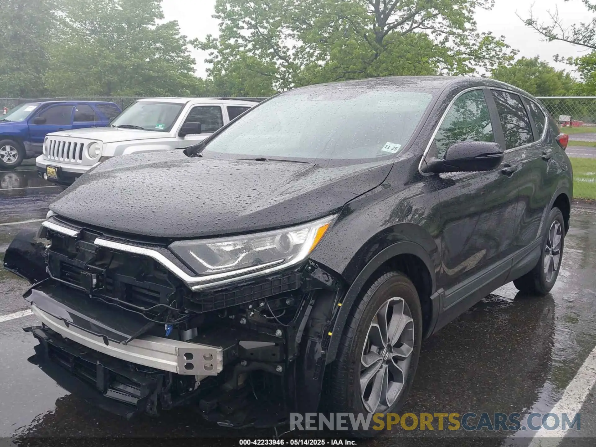 2 Photograph of a damaged car 2HKRW2H88LH687151 HONDA CR-V 2020