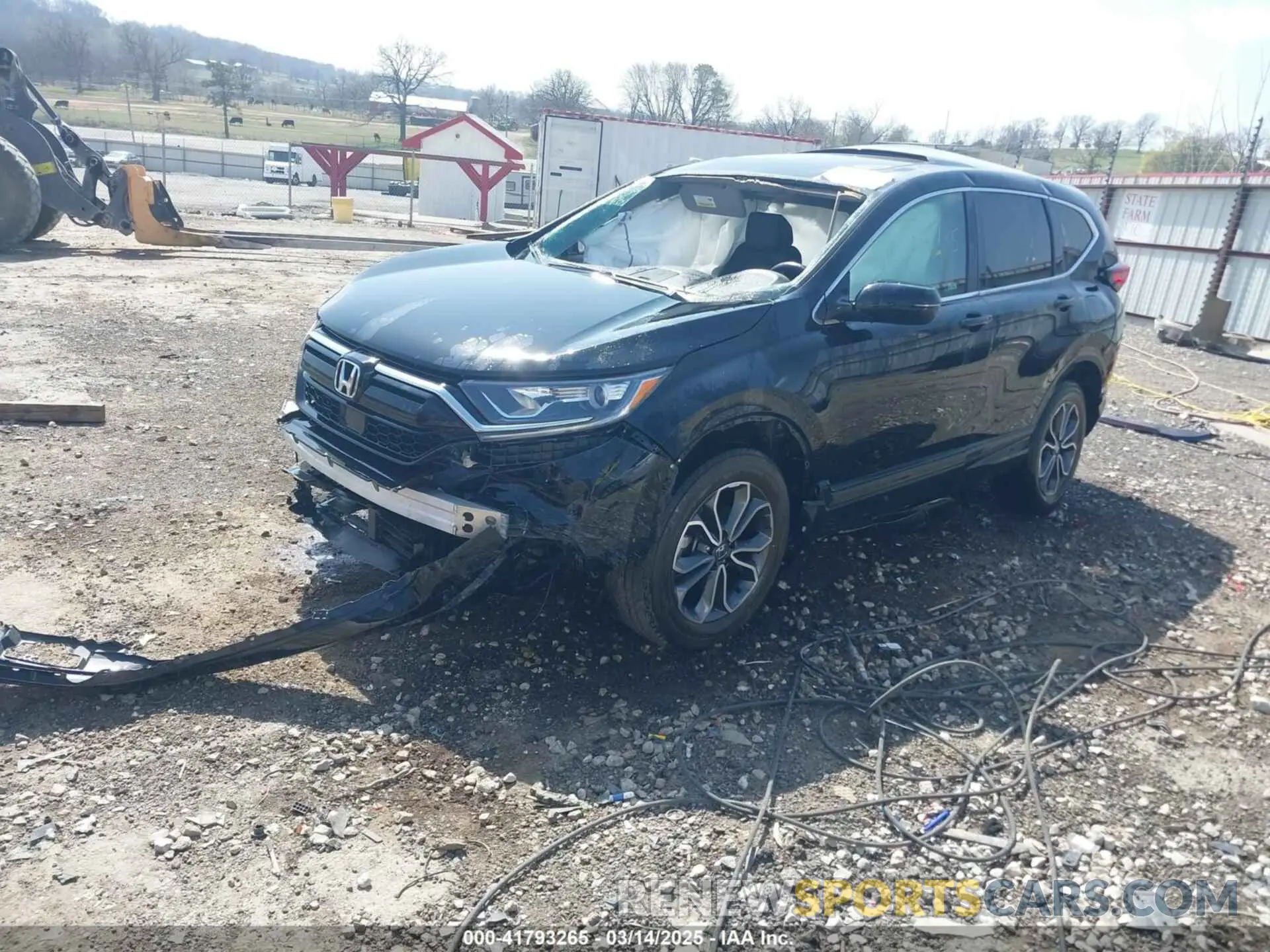 2 Photograph of a damaged car 2HKRW2H89LH696263 HONDA CR-V 2020