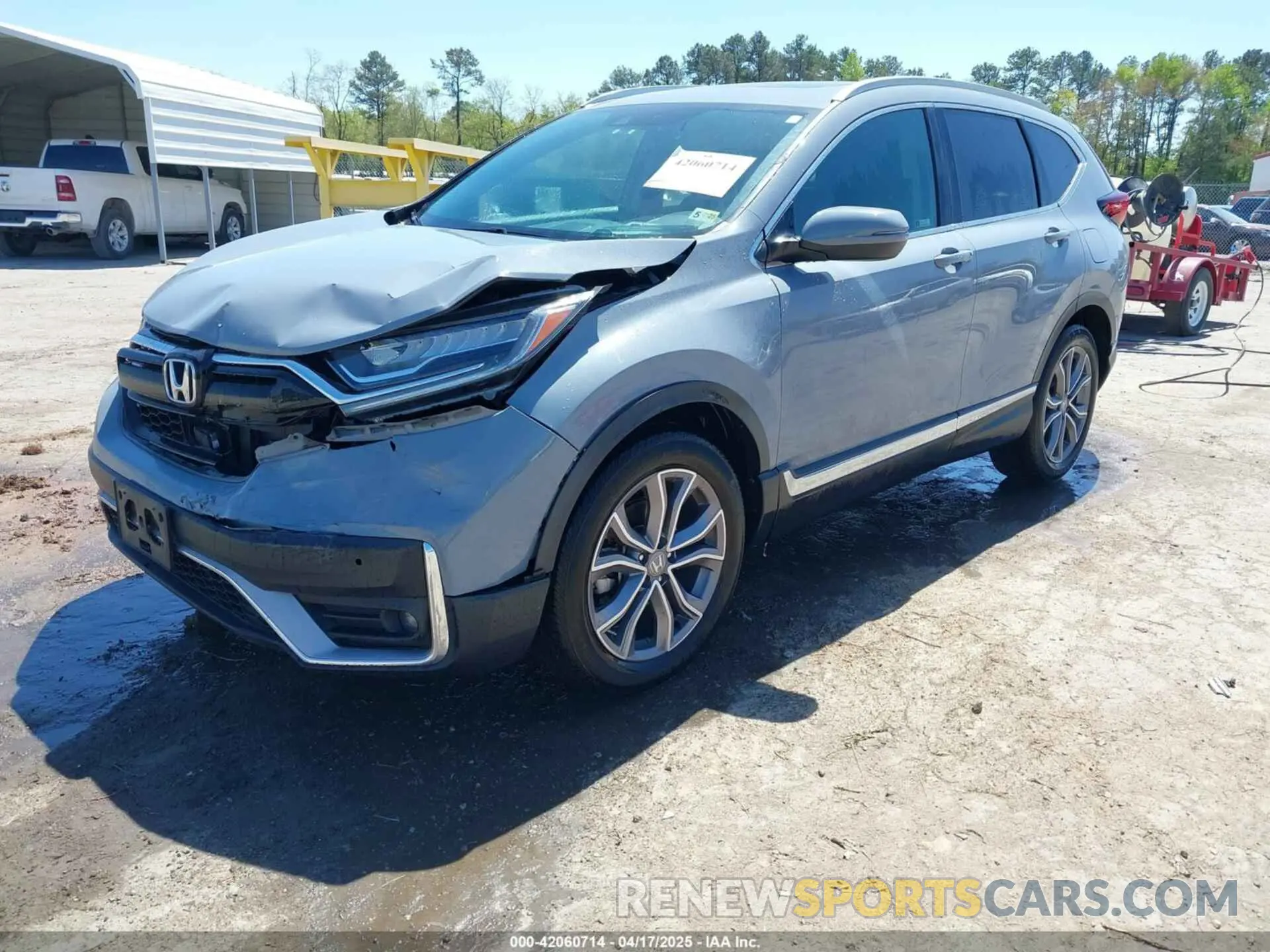 2 Photograph of a damaged car 2HKRW2H90LH608435 HONDA CR-V 2020