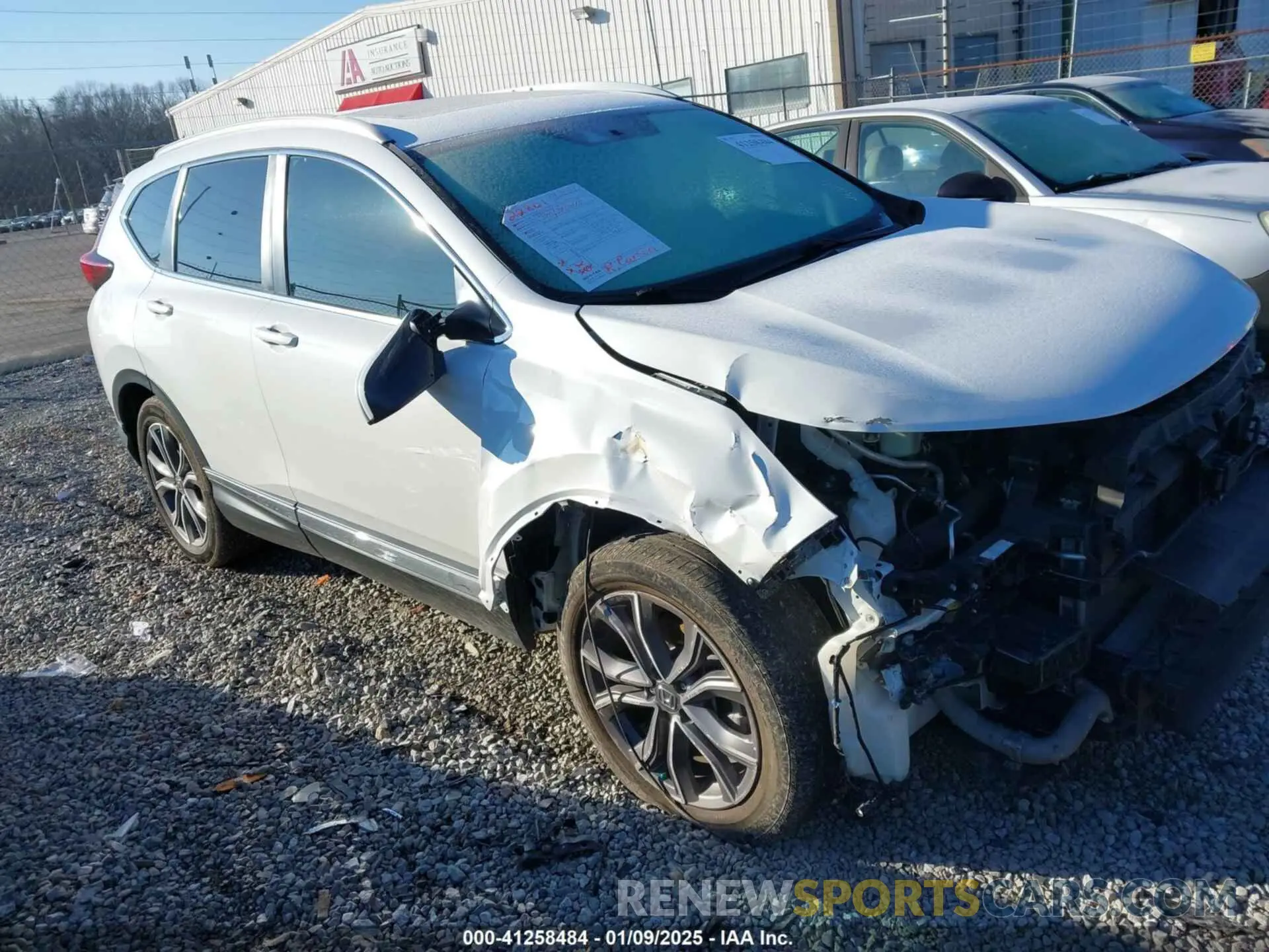 1 Photograph of a damaged car 2HKRW2H91LH643923 HONDA CR-V 2020