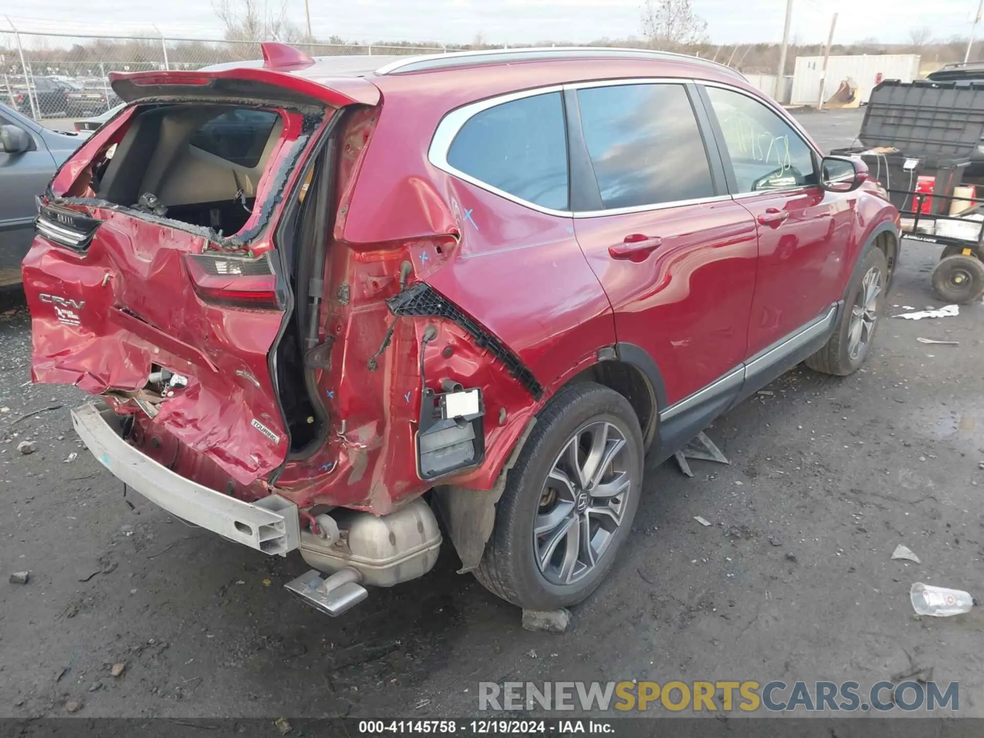 4 Фотография поврежденного автомобиля 2HKRW2H96LH659793 HONDA CR-V 2020