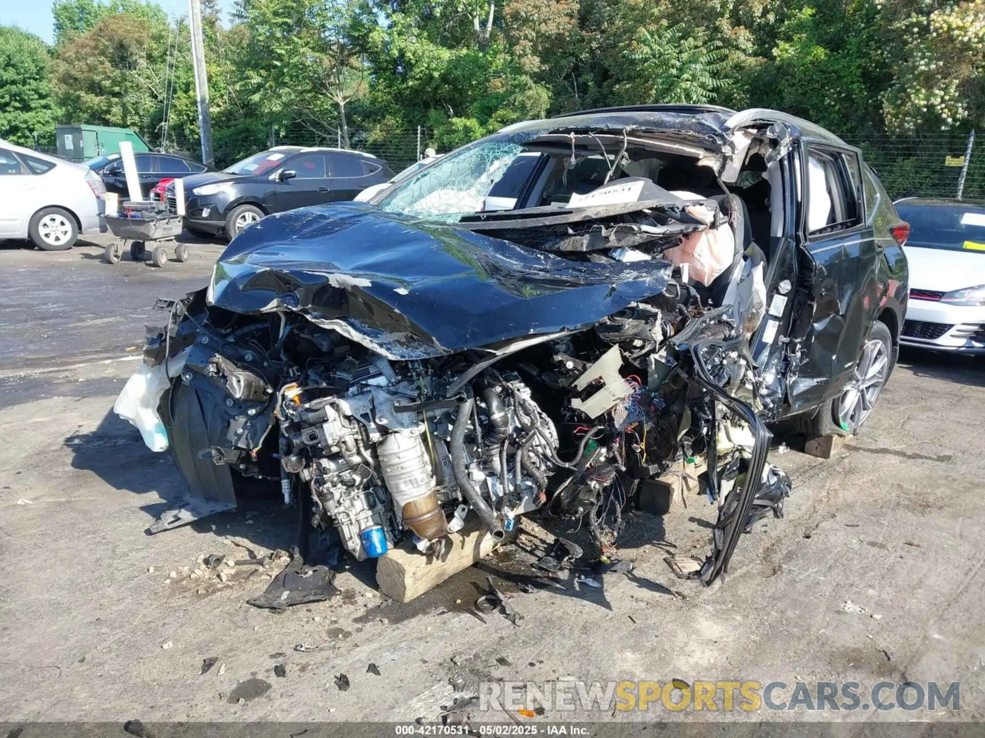 2 Photograph of a damaged car 2HKRW2H97LH675243 HONDA CR-V 2020