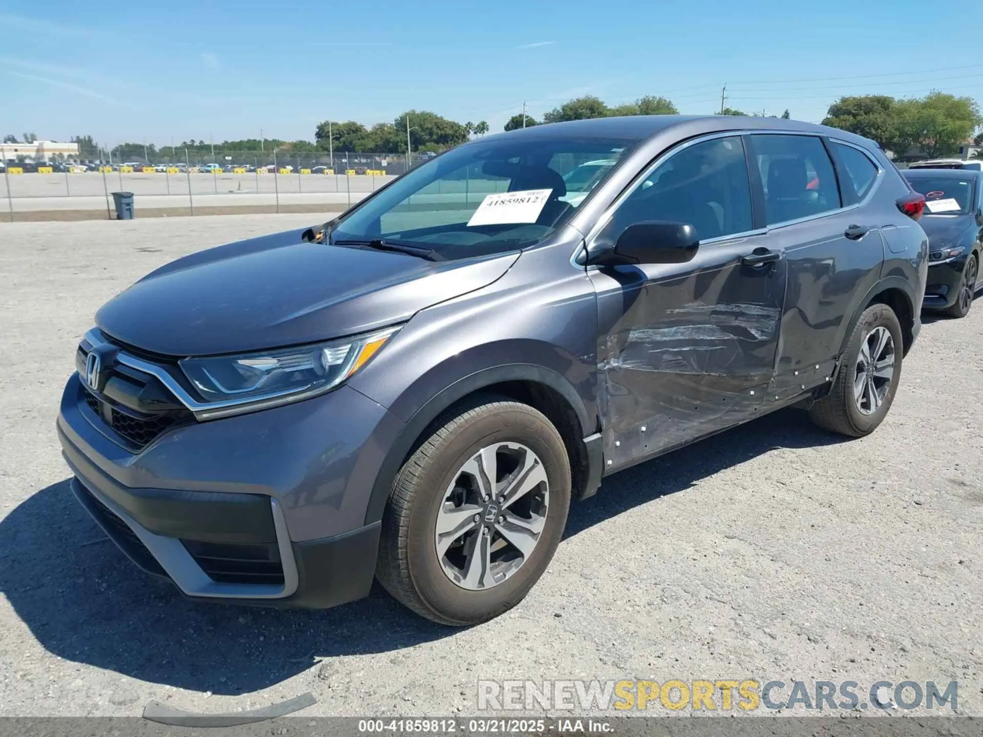 2 Photograph of a damaged car 5J6RW1H24LL010044 HONDA CR-V 2020