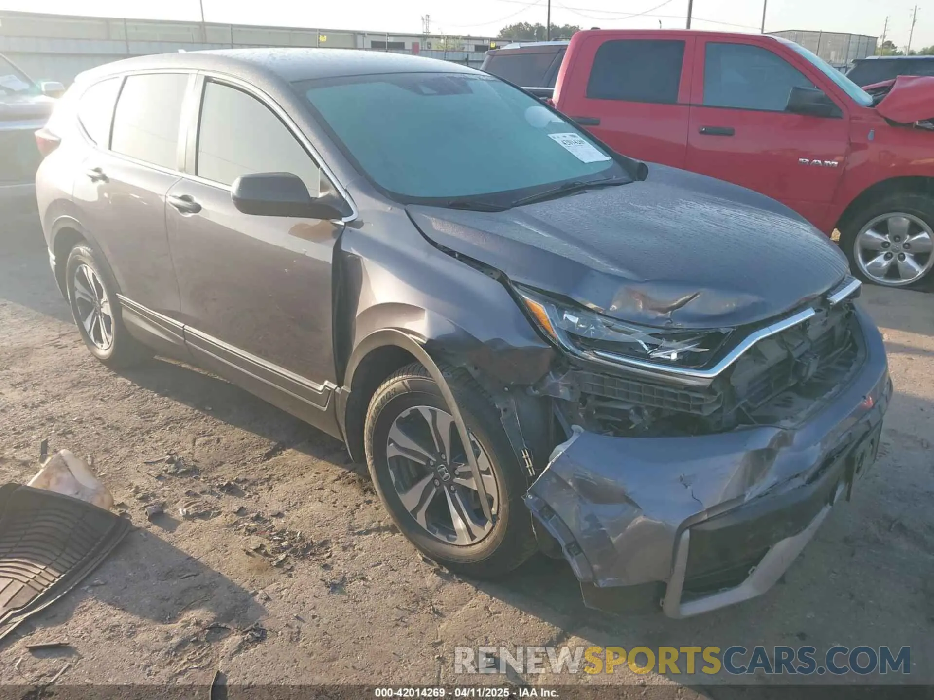 1 Фотография поврежденного автомобиля 5J6RW1H27LL009583 HONDA CR-V 2020