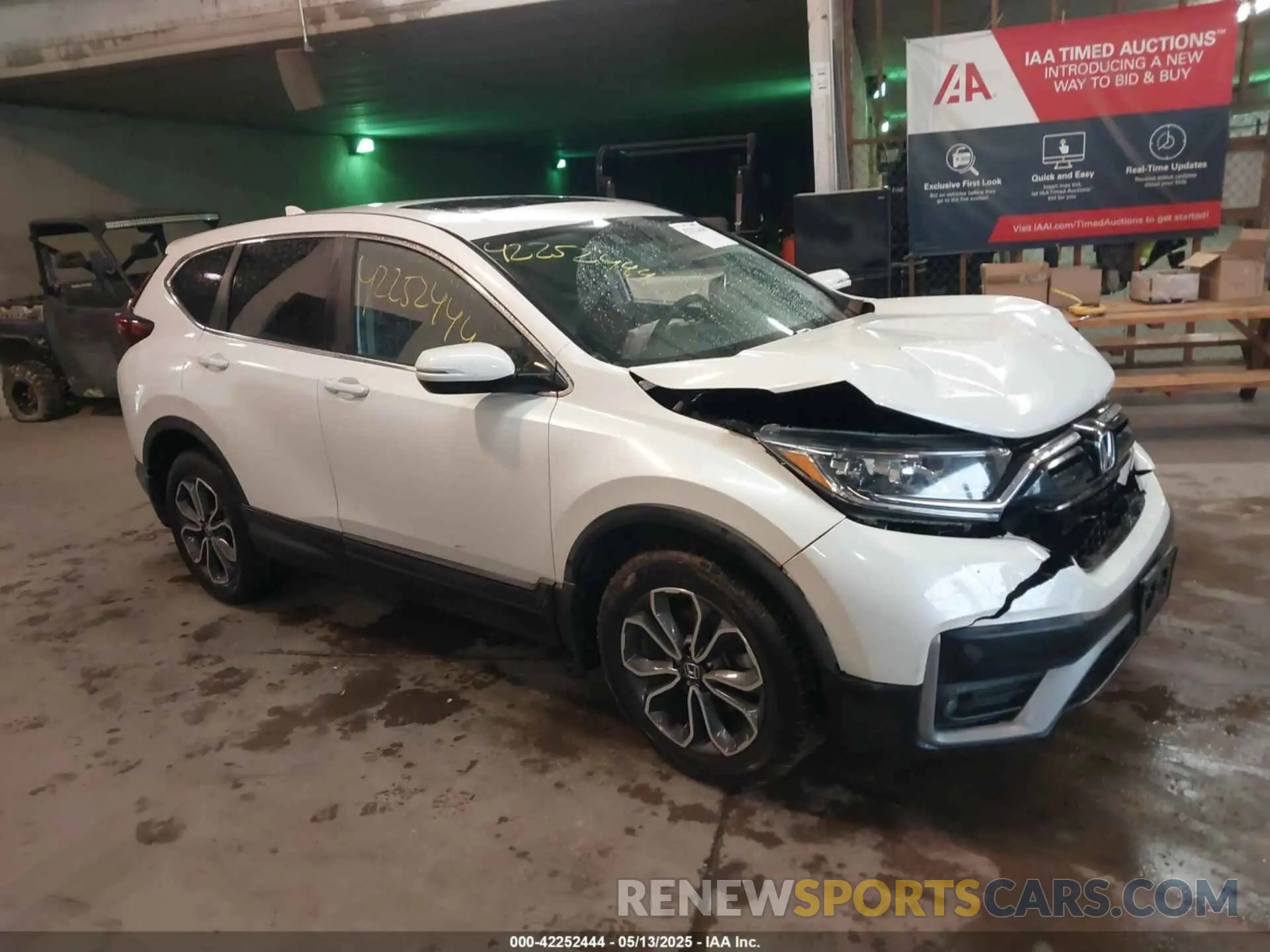 1 Photograph of a damaged car 5J6RW1H54LL012869 HONDA CR-V 2020