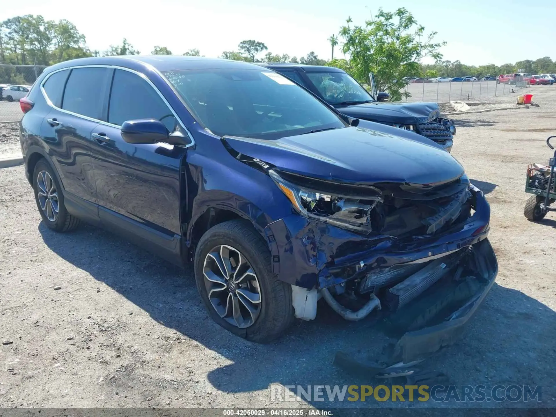 1 Photograph of a damaged car 5J6RW1H56LA006163 HONDA CR-V 2020