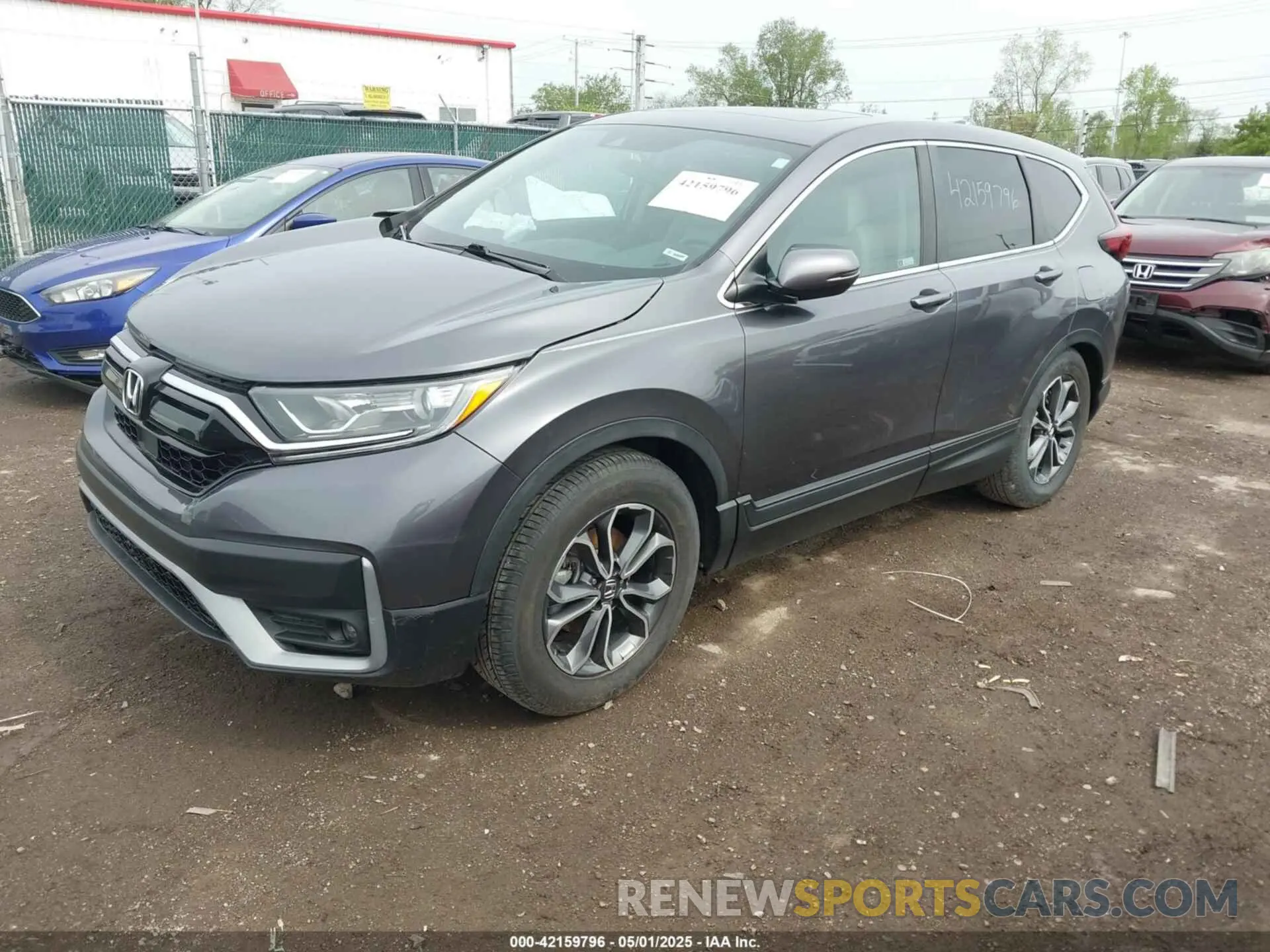 2 Photograph of a damaged car 5J6RW1H57LL014261 HONDA CR-V 2020