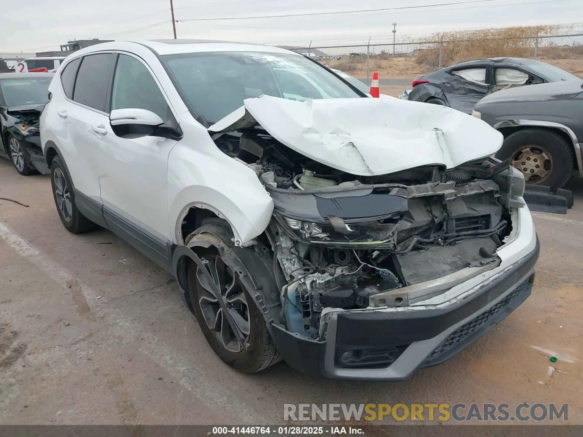 1 Фотография поврежденного автомобиля 5J6RW1H5XLA014301 HONDA CR-V 2020